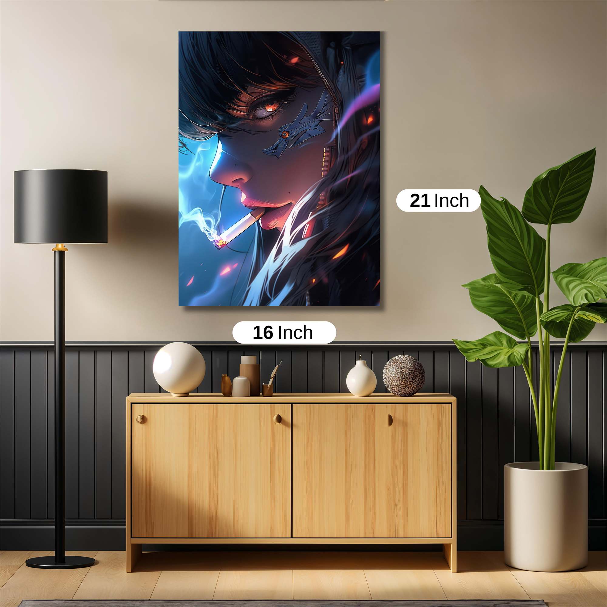 Rebel Glow Safe Wall Magnetic / M