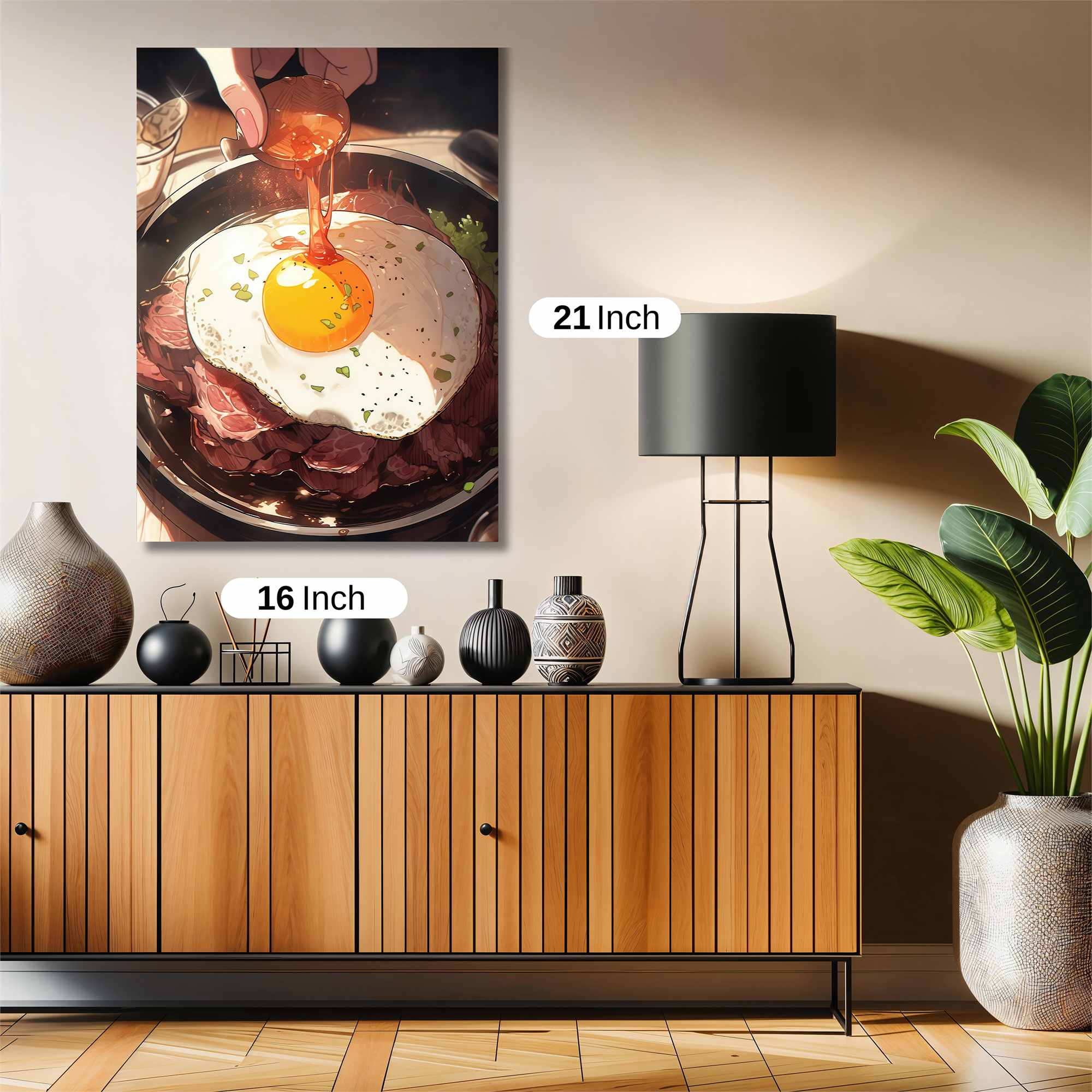 Egg Drizzle Safe Wall Magnetic / M
