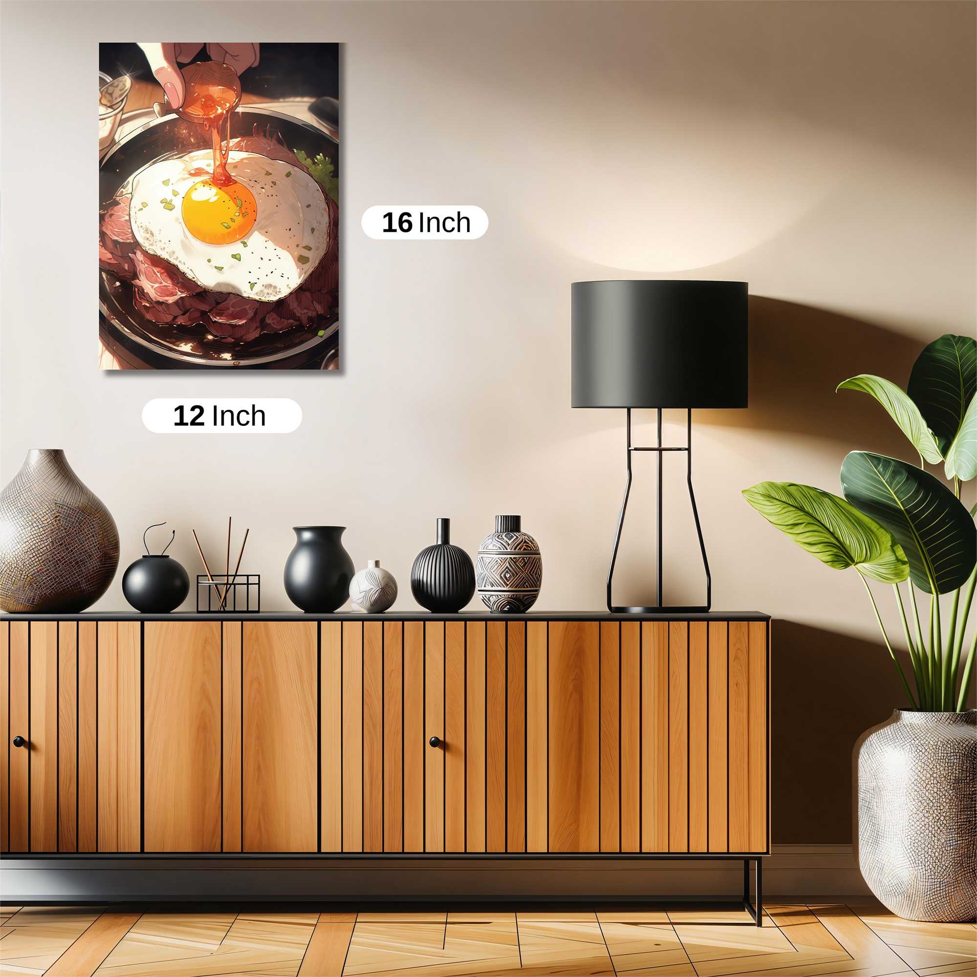 Egg Drizzle Safe Wall Magnetic / M