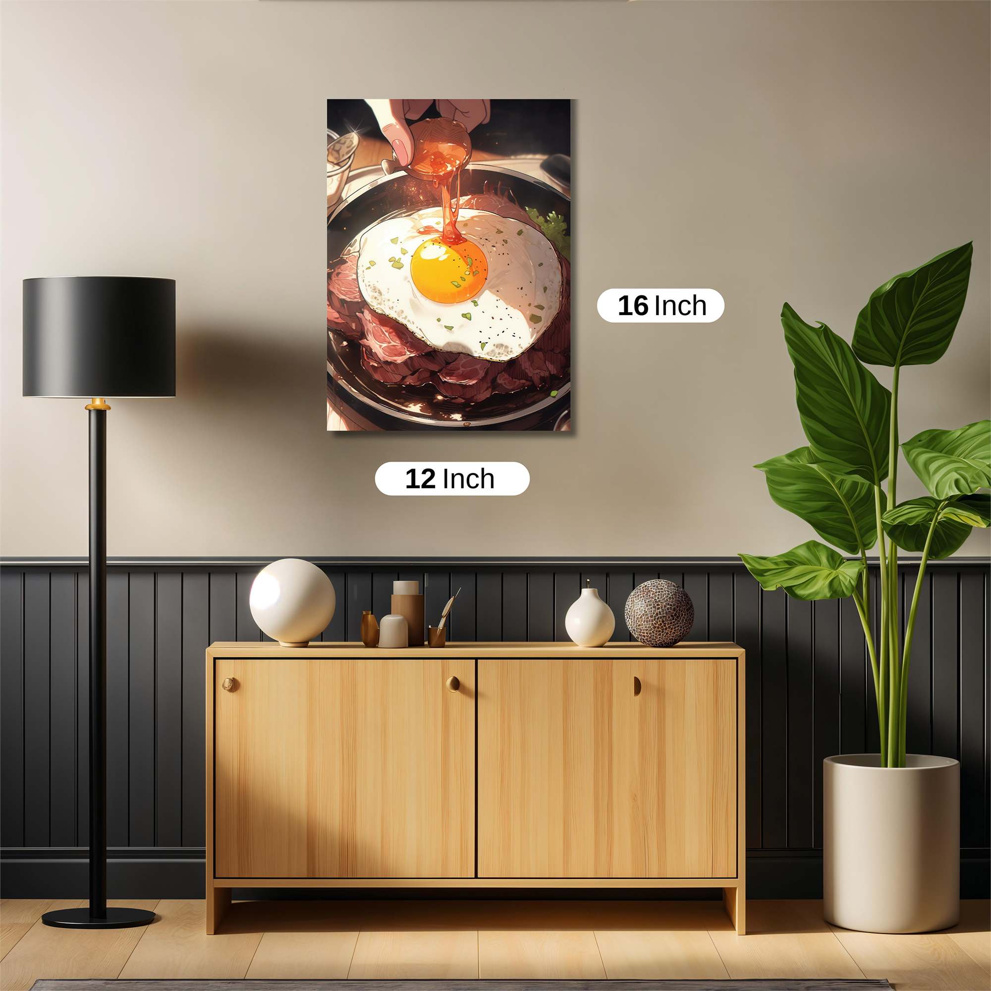 Egg Drizzle Safe Wall Magnetic / M