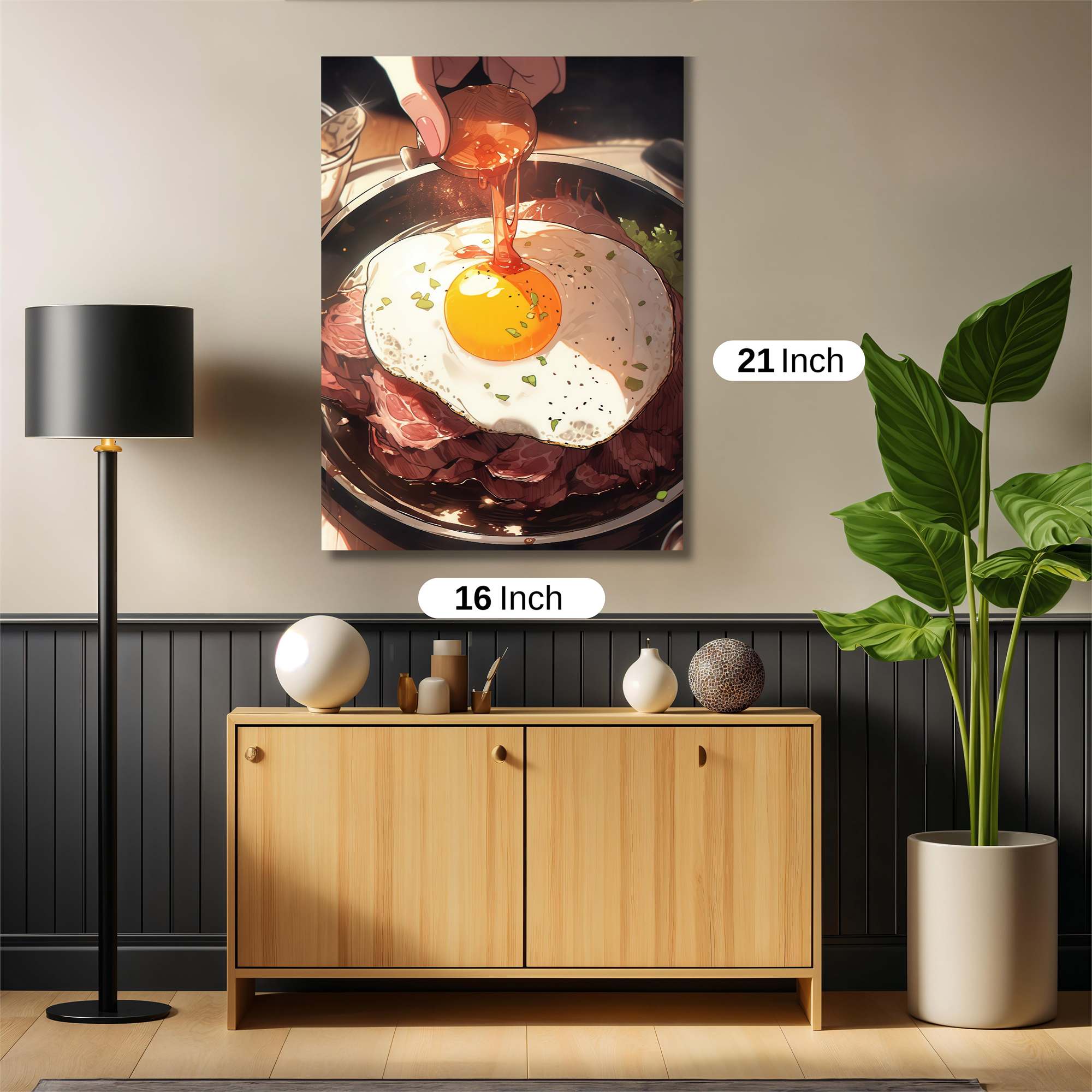 Egg Drizzle Safe Wall Magnetic / M