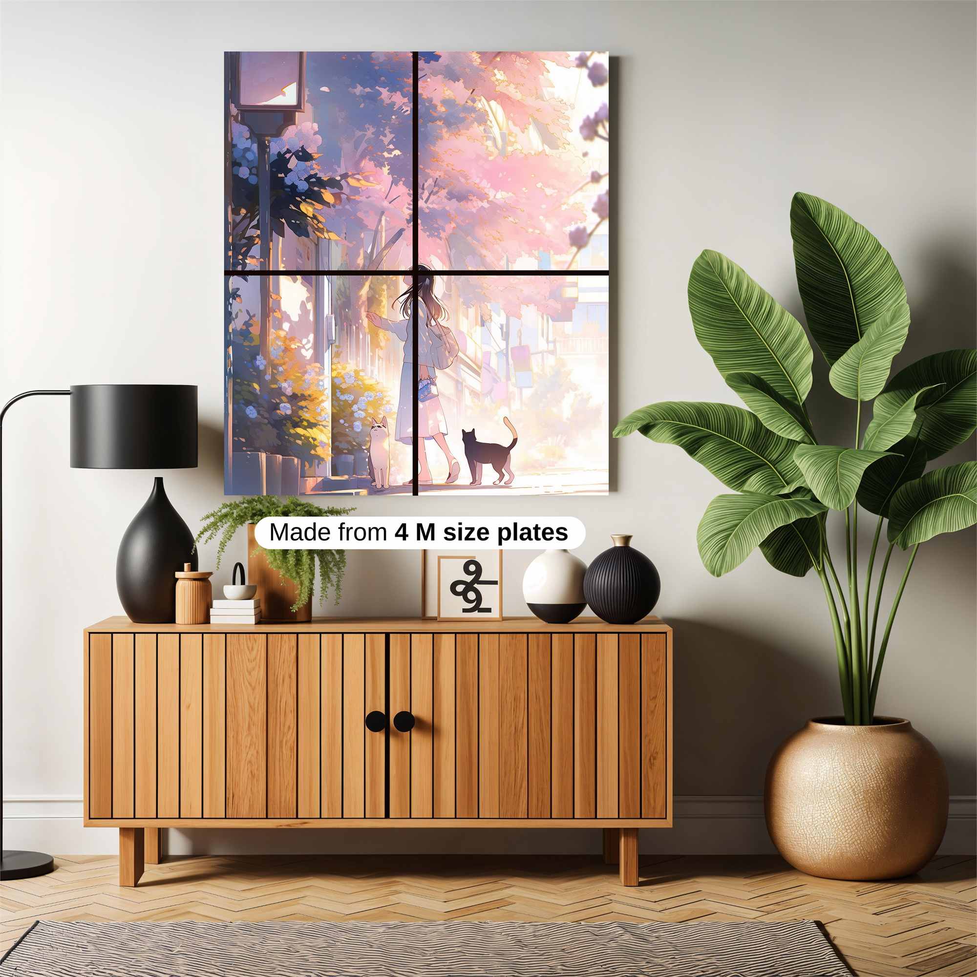 Sakura Serenity Safe Wall Magnetic / M