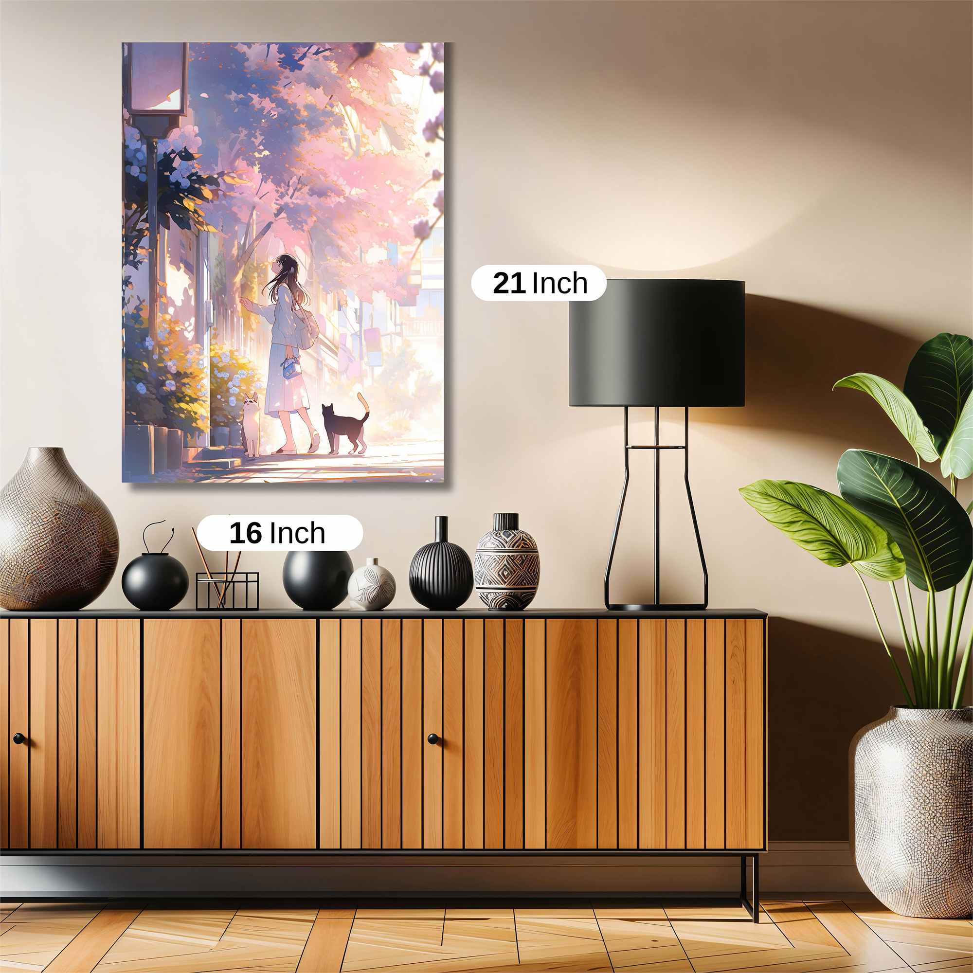 Sakura Serenity Safe Wall Magnetic / M