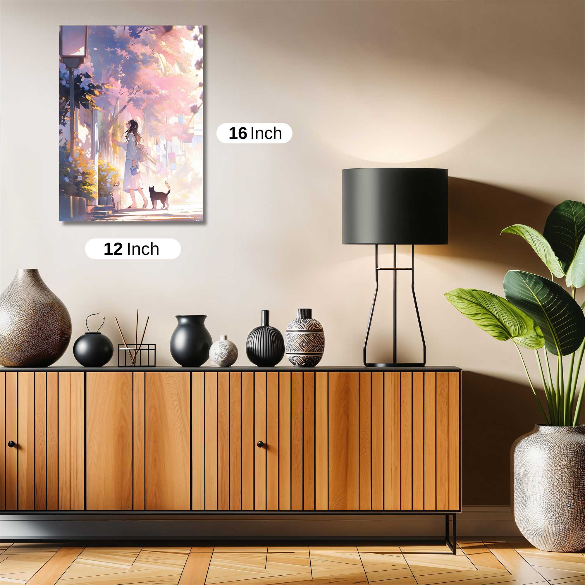 Sakura Serenity Safe Wall Magnetic / M