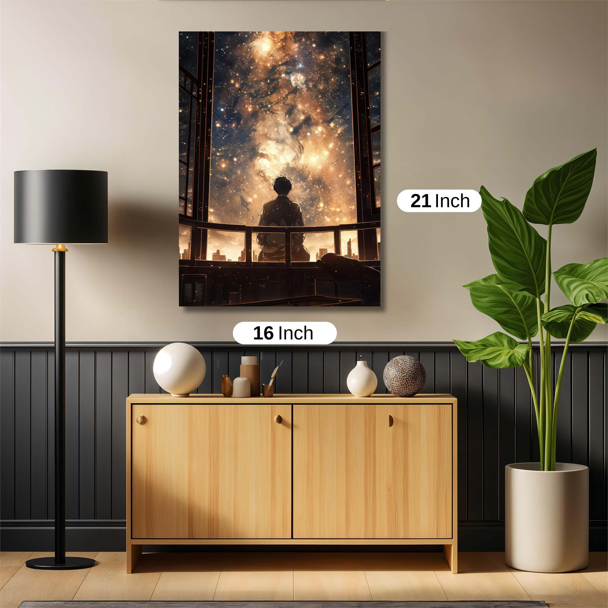 Cosmic Serenity Safe Wall Magnetic / M