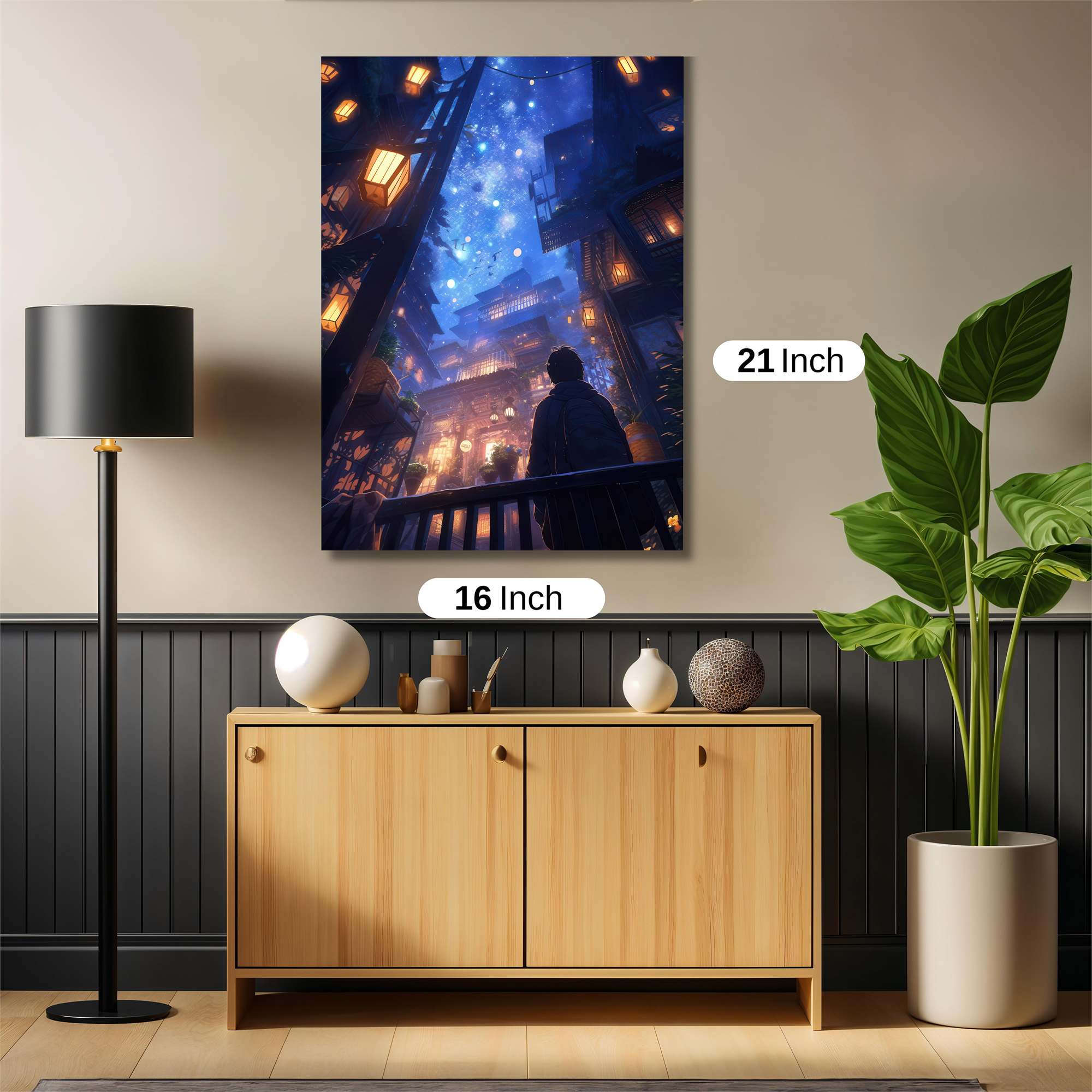 Starlit Serenity Safe Wall Magnetic / M