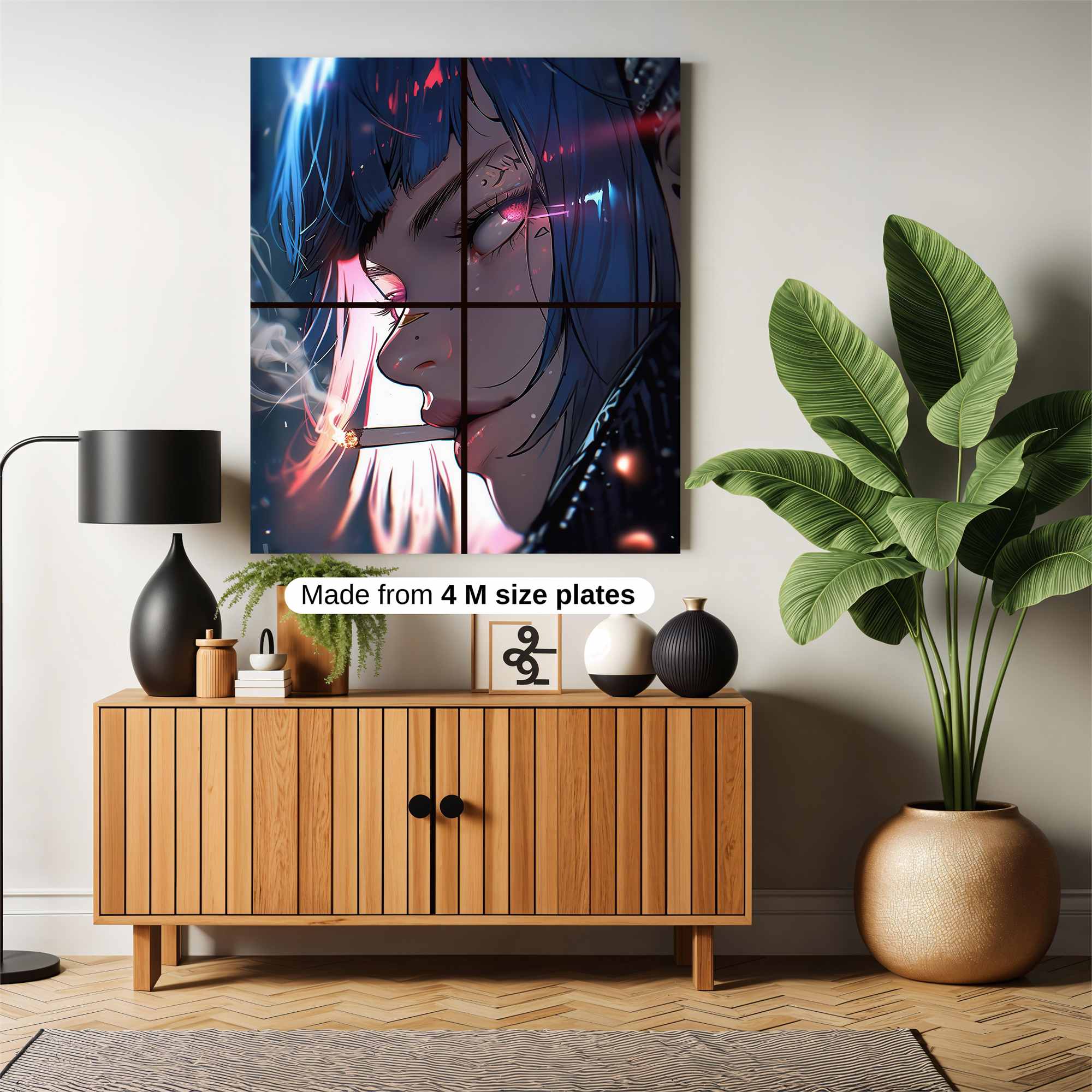 Neon Rebel Safe Wall Magnetic / M