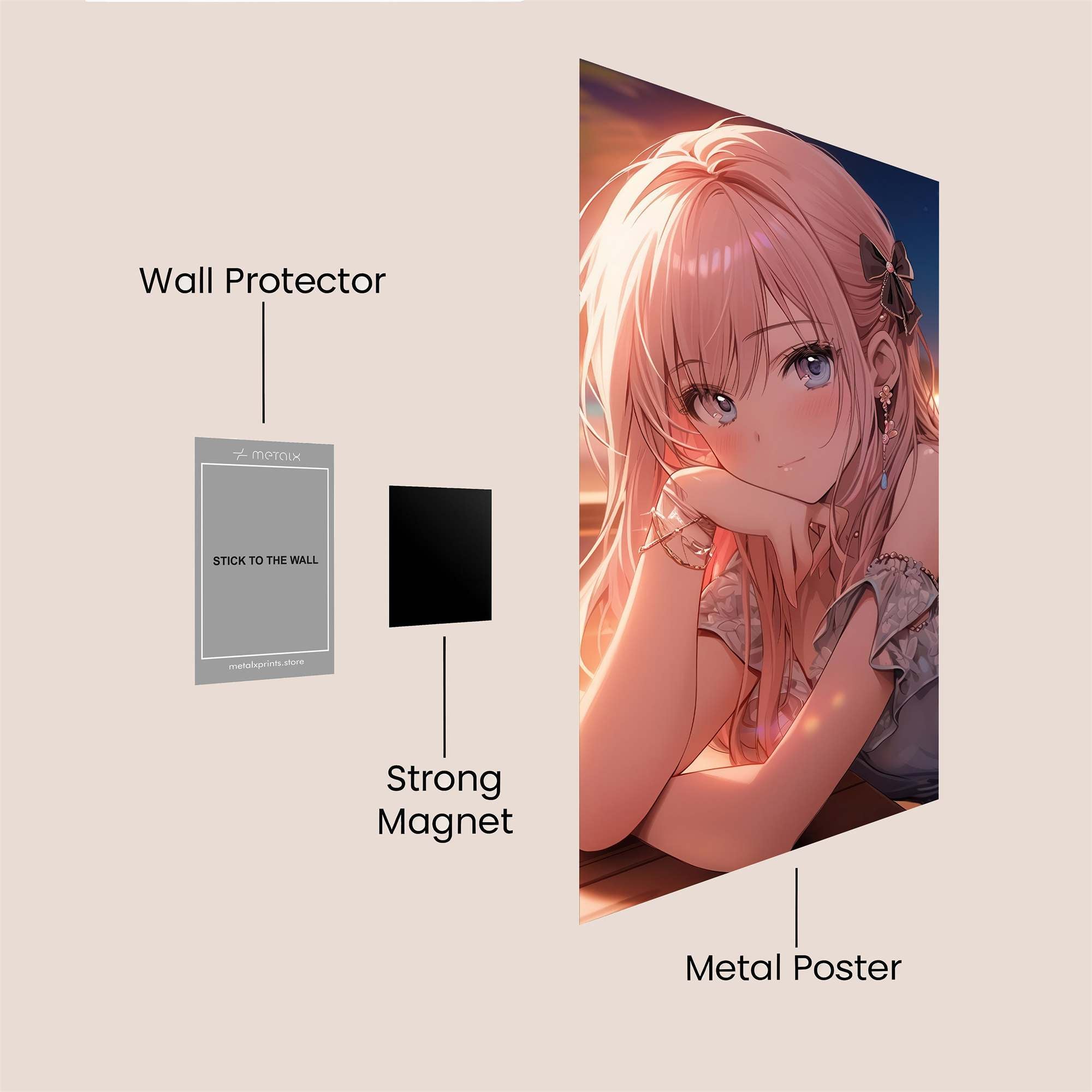 Twilight Serenity Safe Wall Magnetic / M