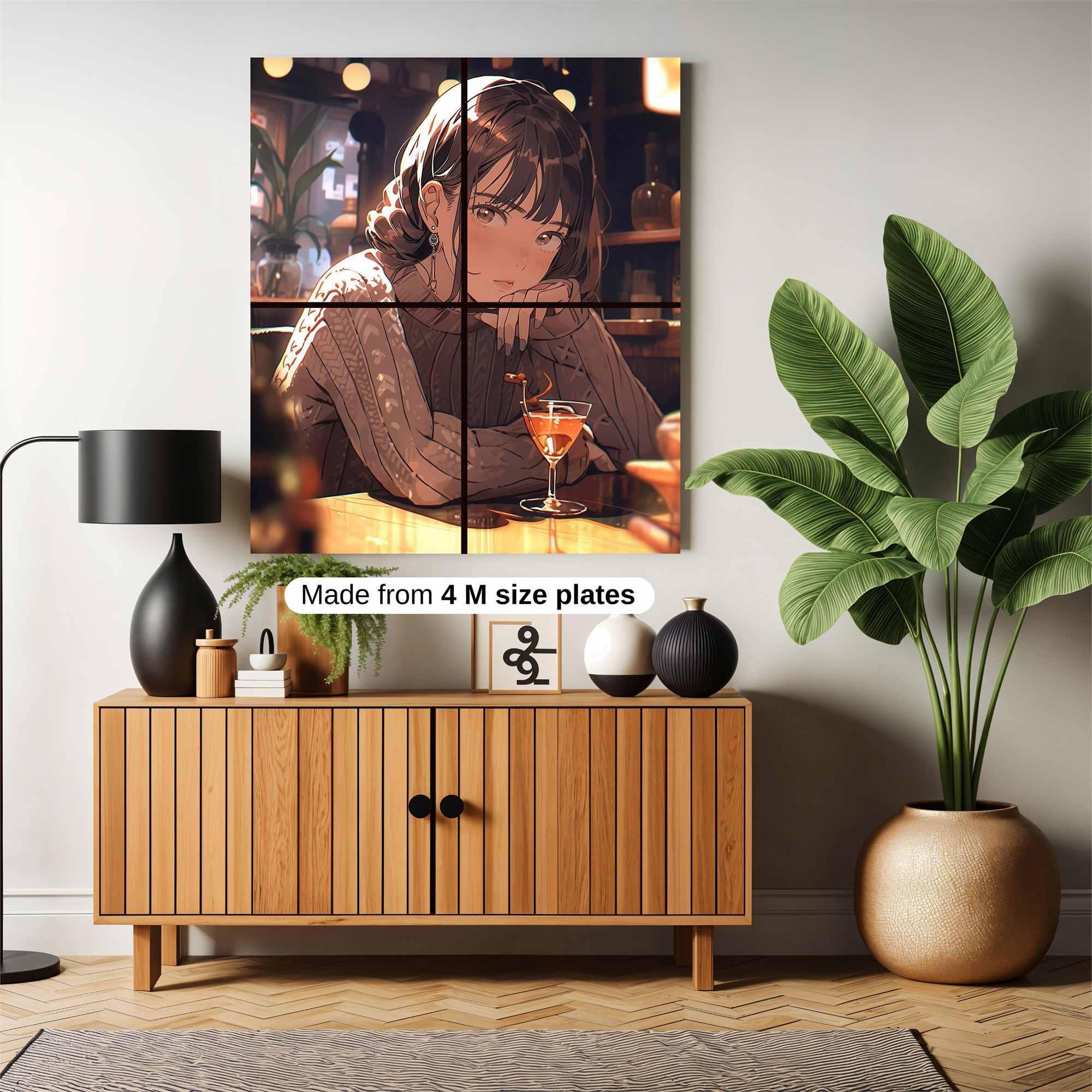 Cafe Serenity Safe Wall Magnetic / M