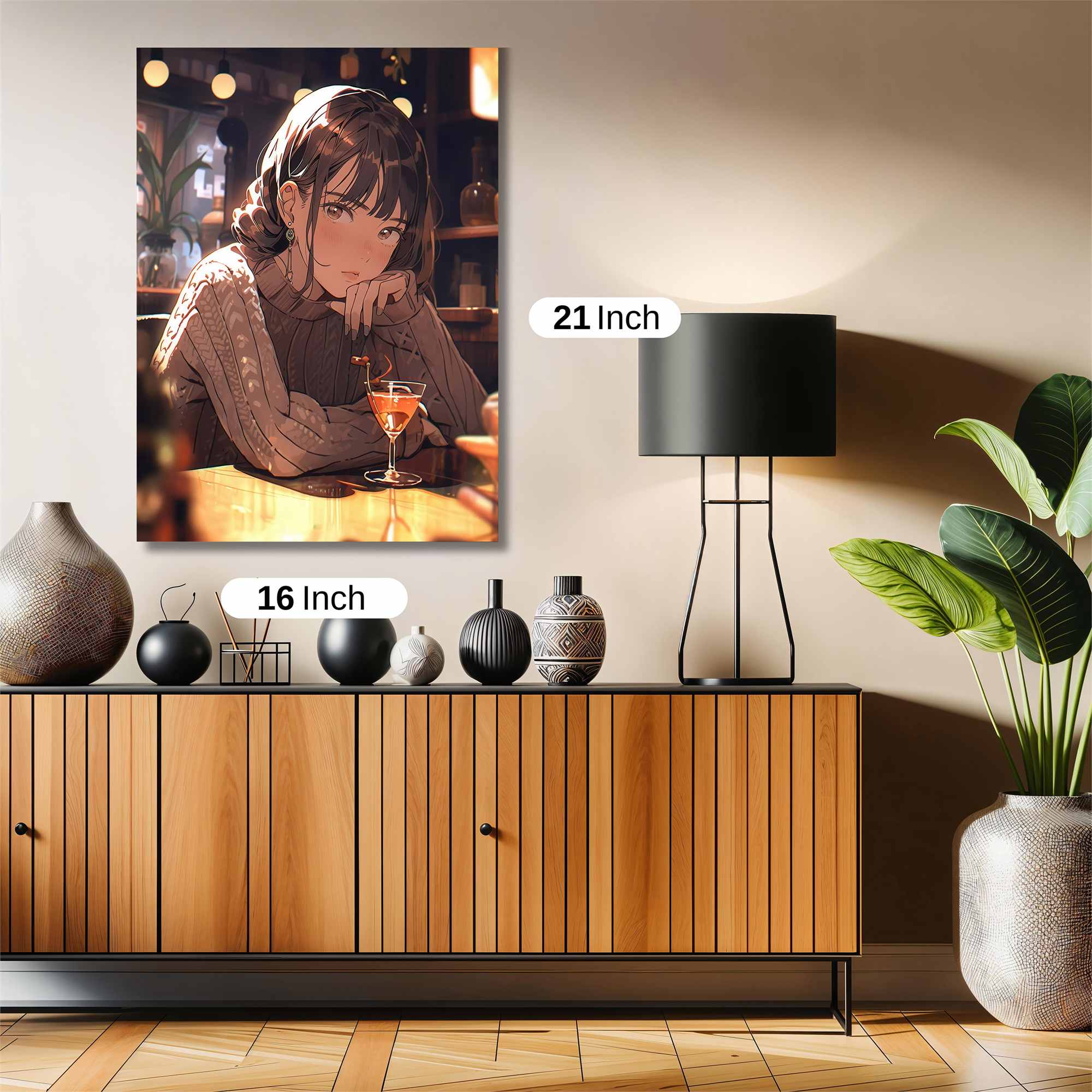 Cafe Serenity Safe Wall Magnetic / M