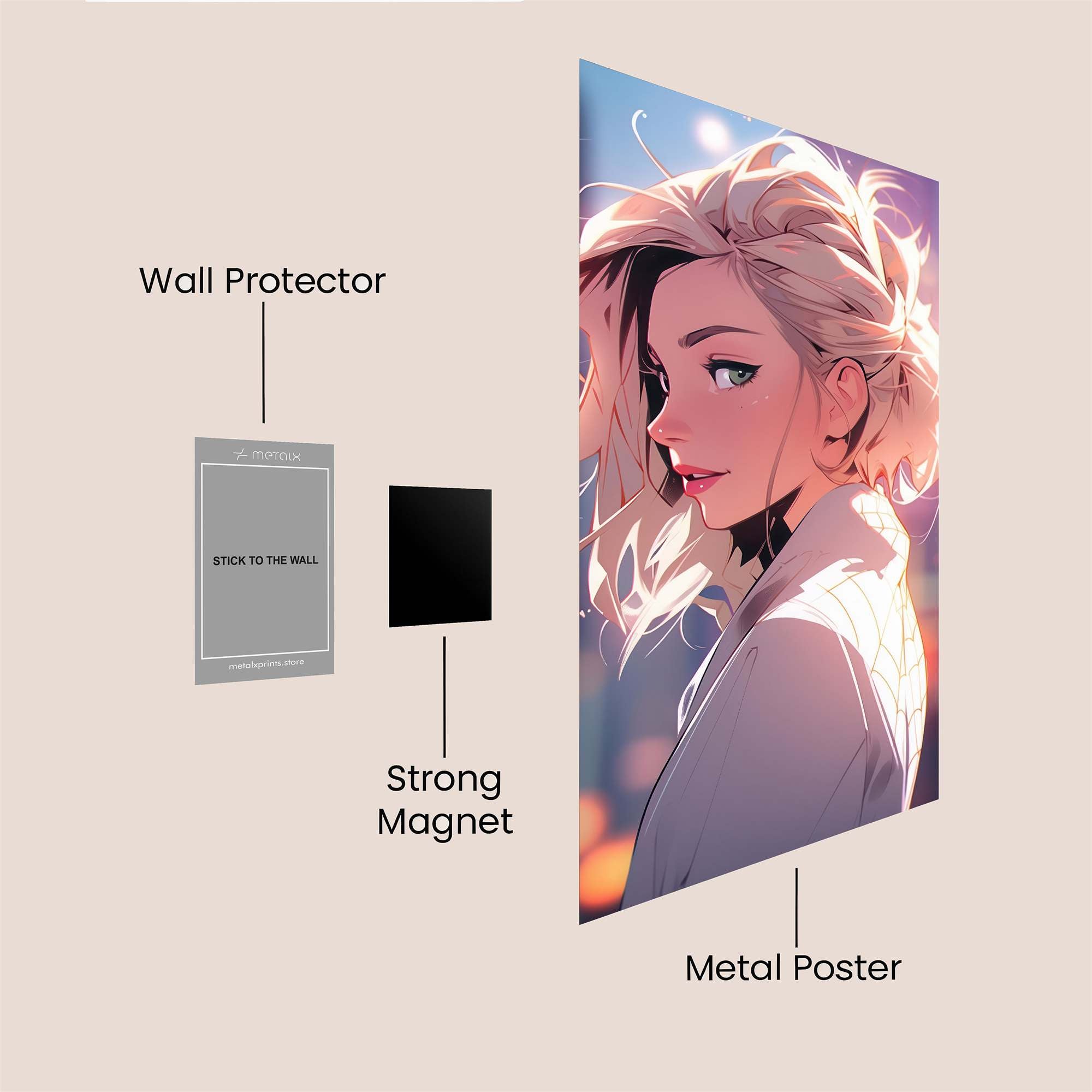 City Dreamer Safe Wall Magnetic / M