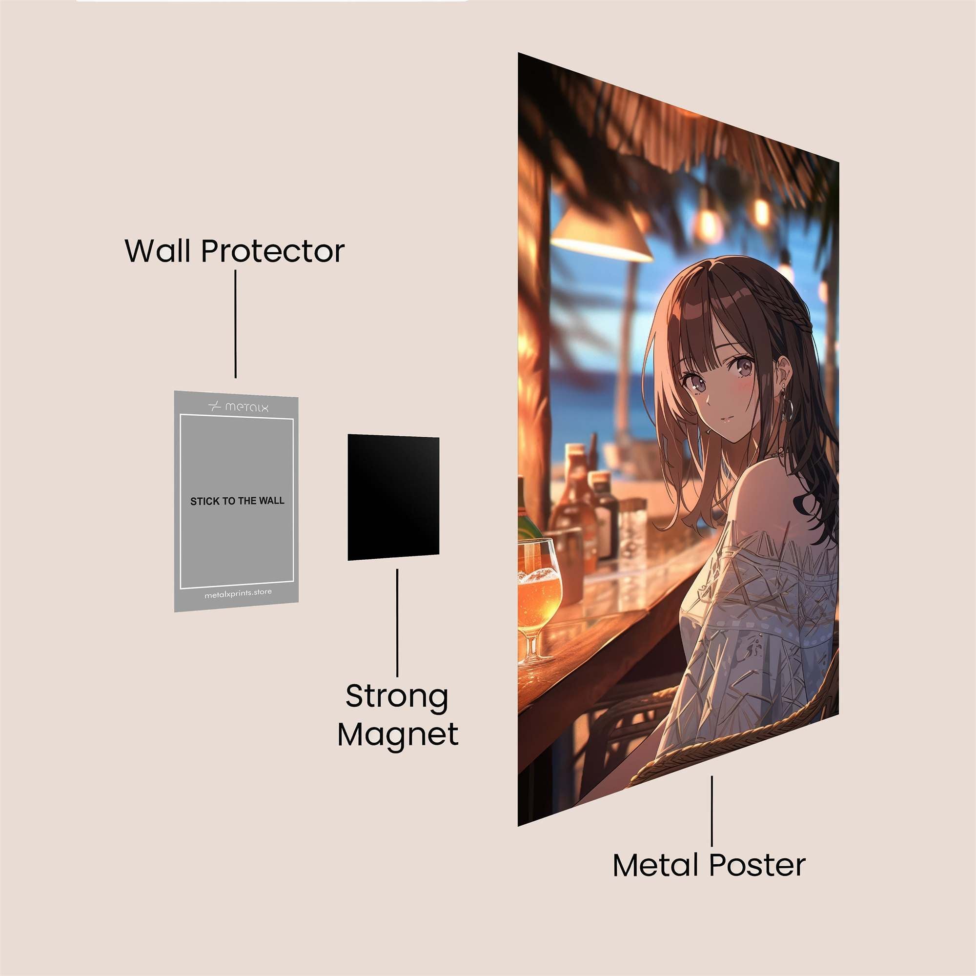 Twilight Tranquil Safe Wall Magnetic / M