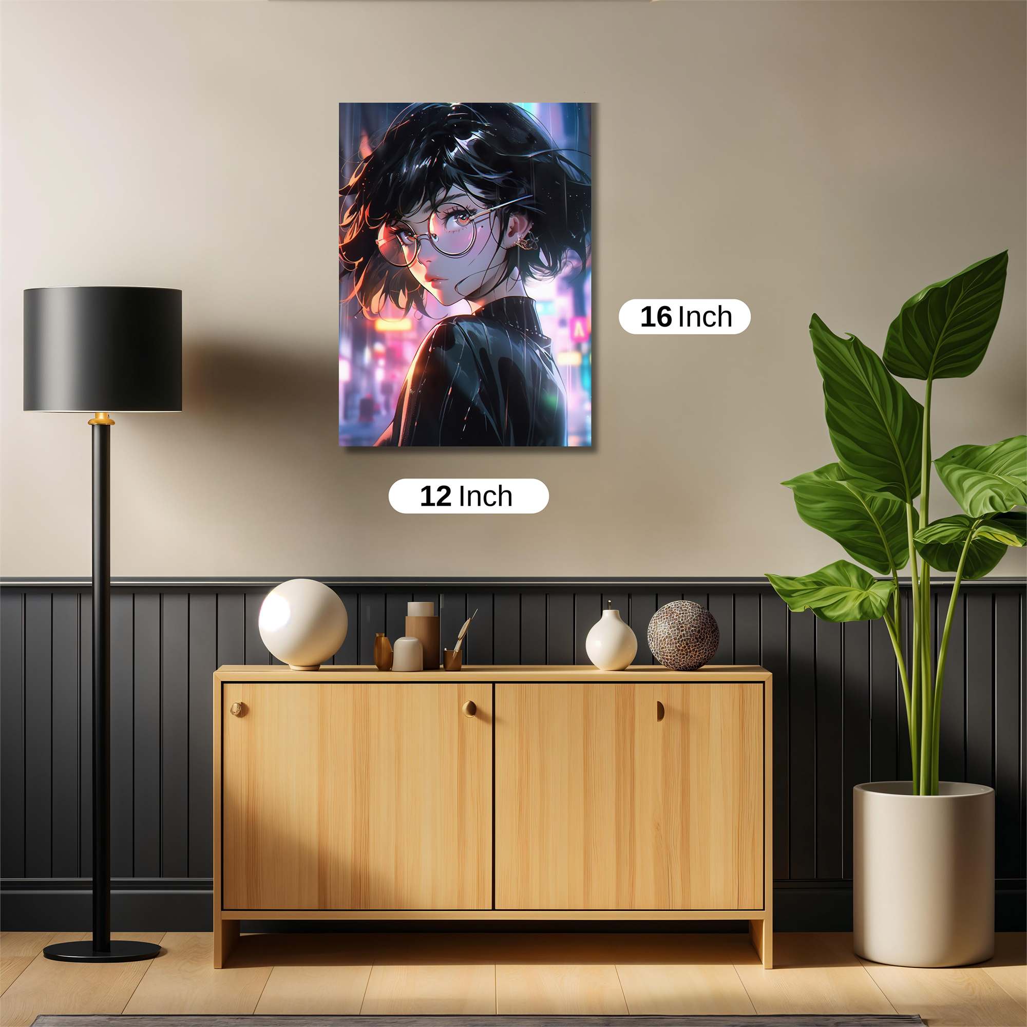 NeonMystery Safe Wall Magnetic / M