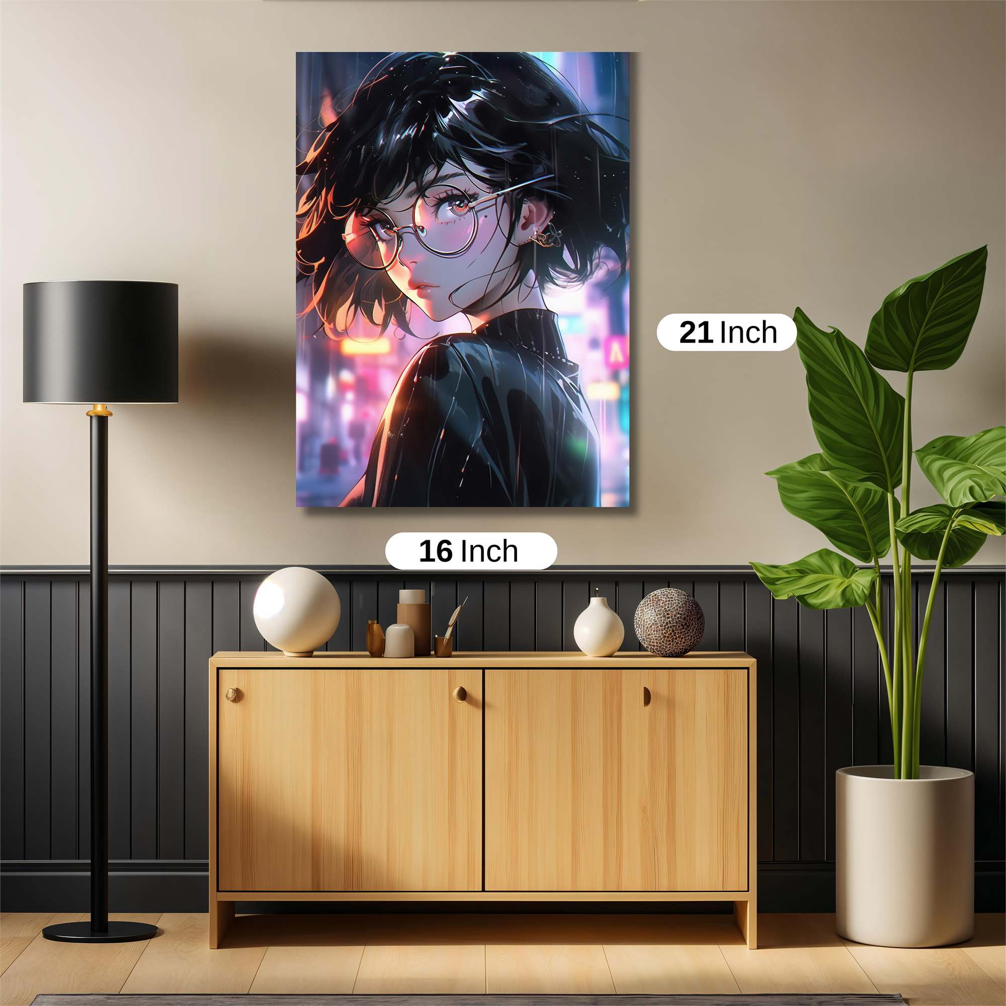 NeonMystery Safe Wall Magnetic / M