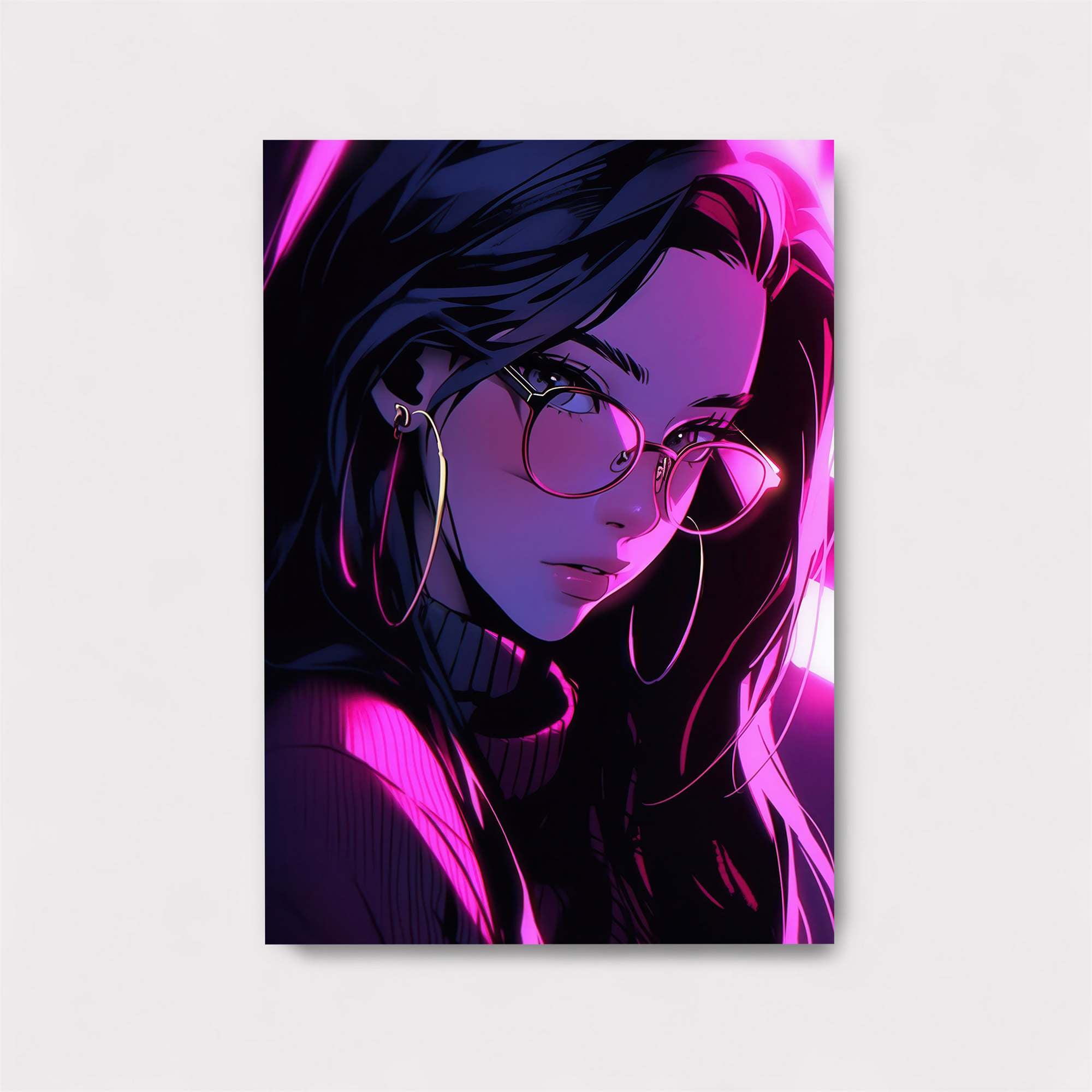 Neon Elegance Safe Wall Magnetic / M