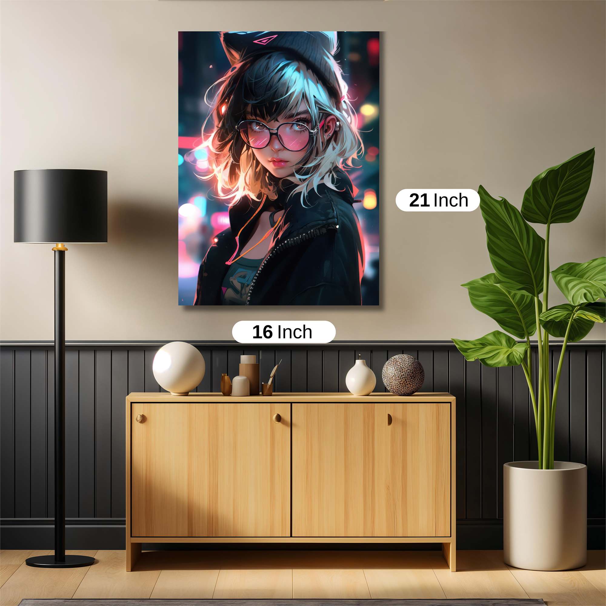 Cyberpunk Enigma Safe Wall Magnetic / M