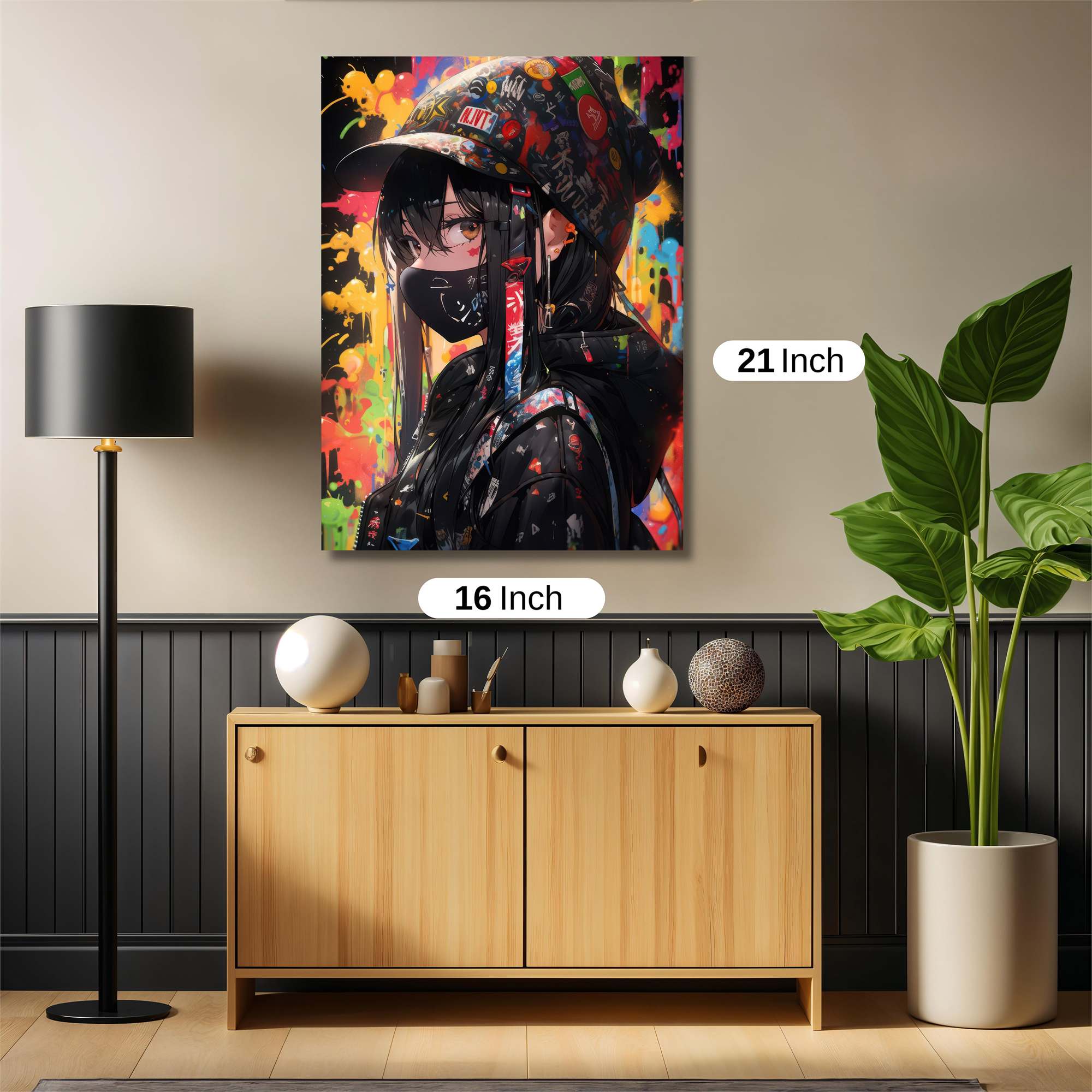 Graffiti Rebel Safe Wall Magnetic / M