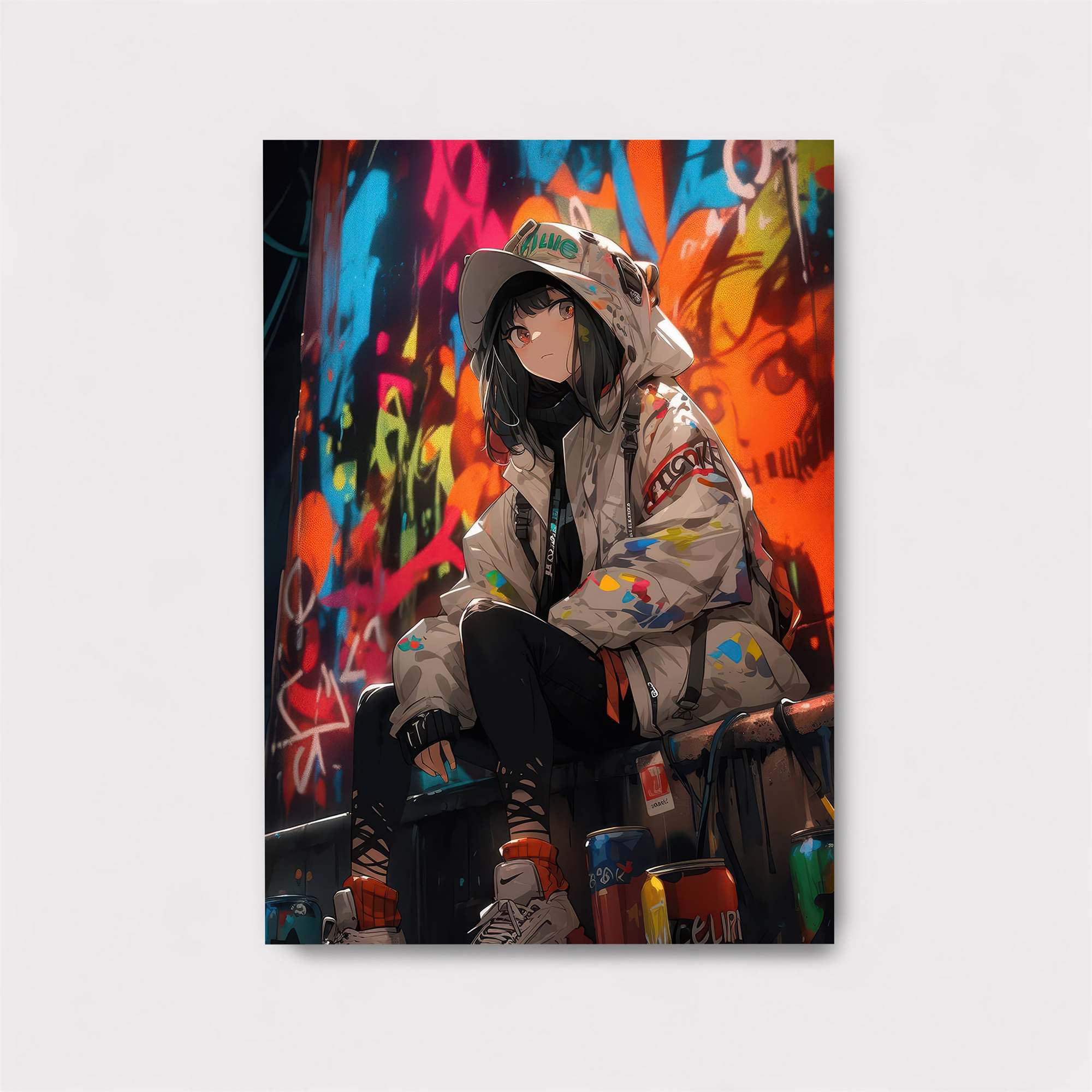 Graffiti Rebel Safe Wall Magnetic / M