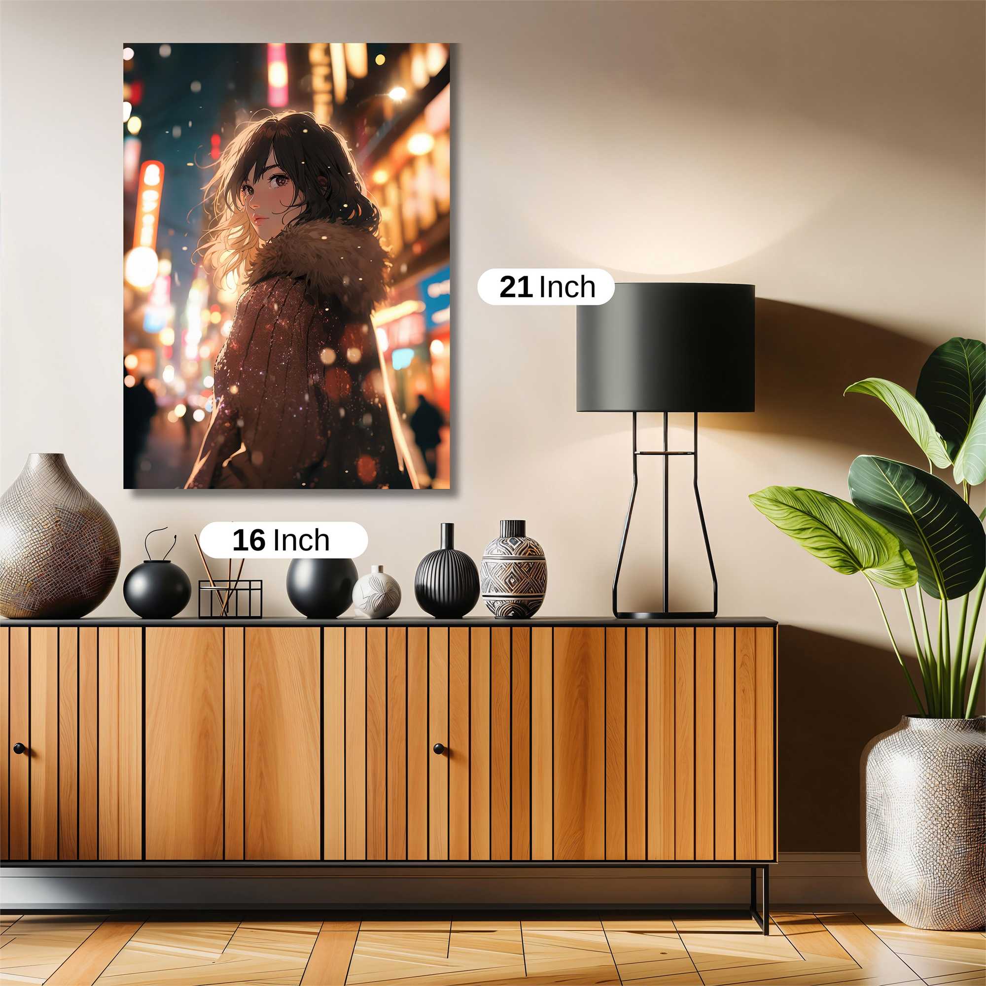 Snowy Serenity Safe Wall Magnetic / M