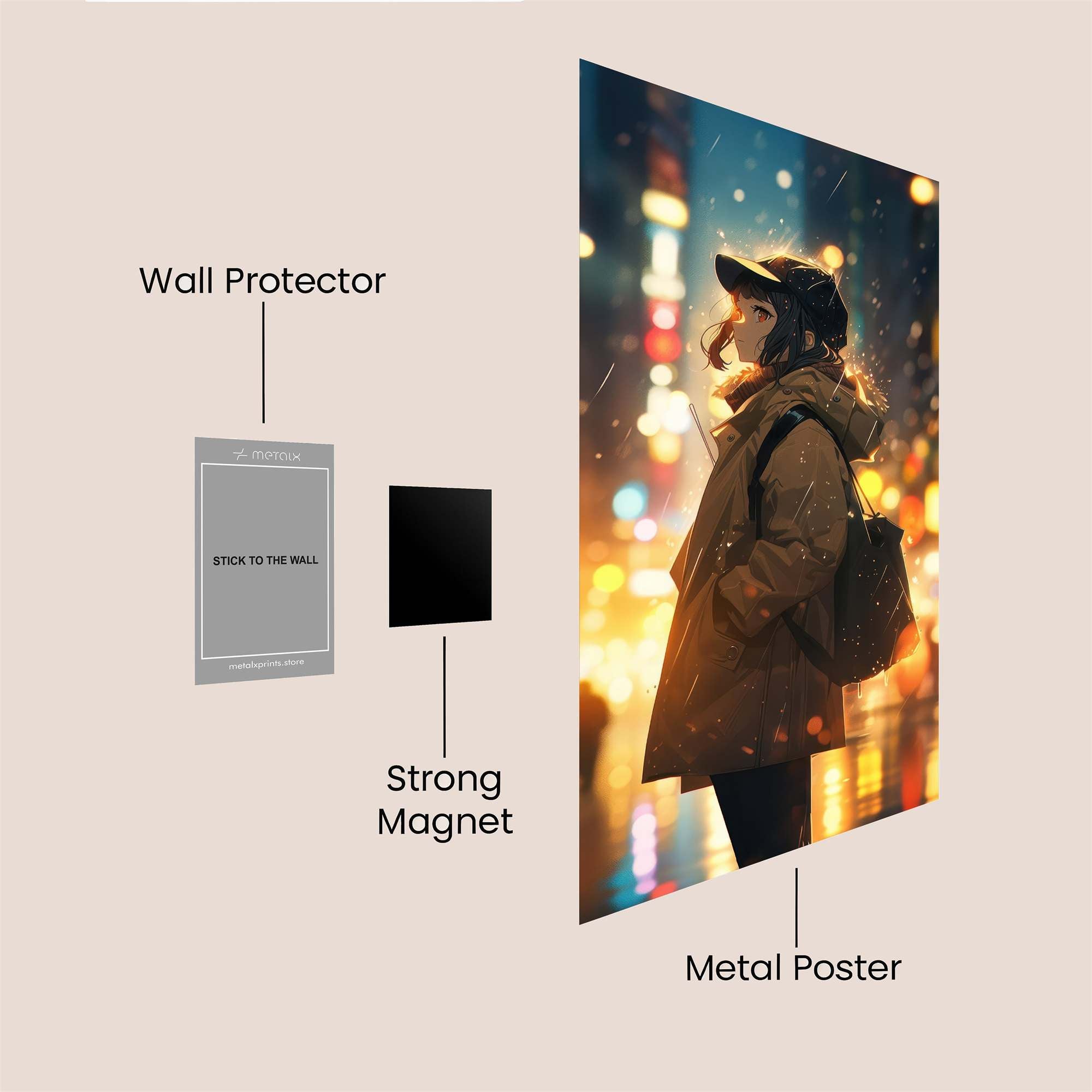 CityDreamer Safe Wall Magnetic / M