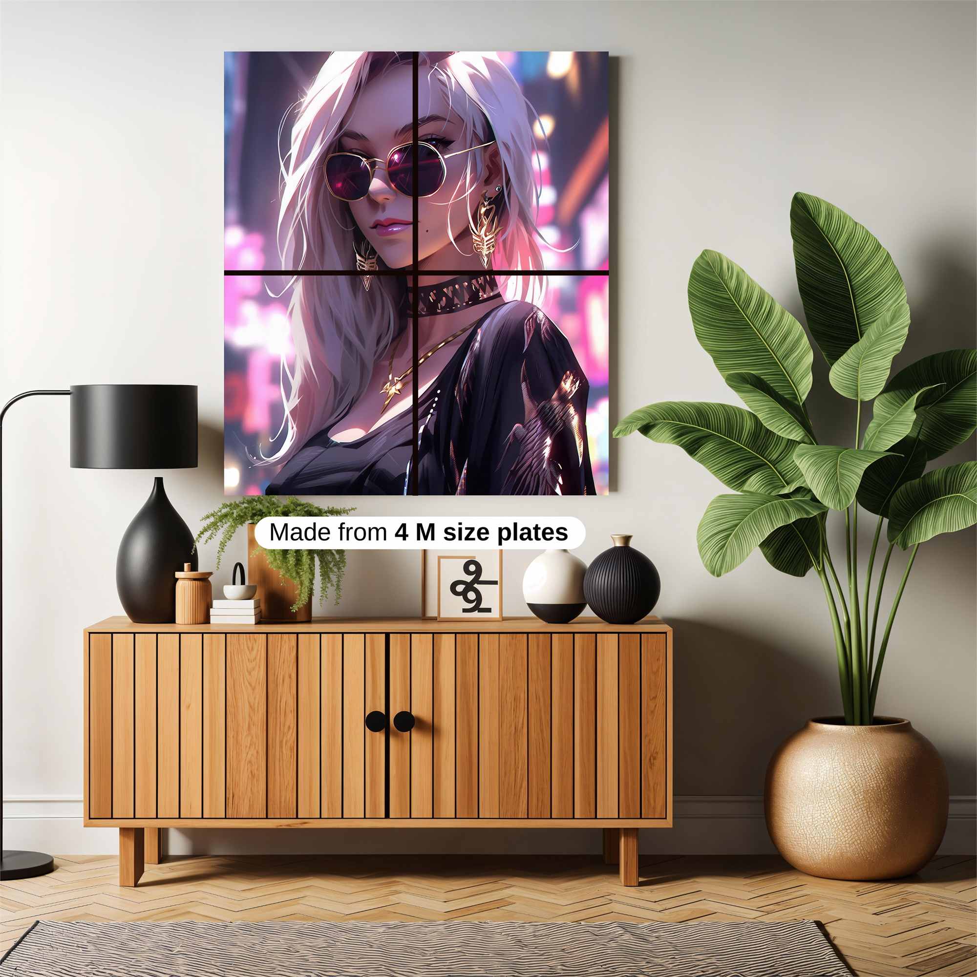 Neon Enigma Safe Wall Magnetic / M