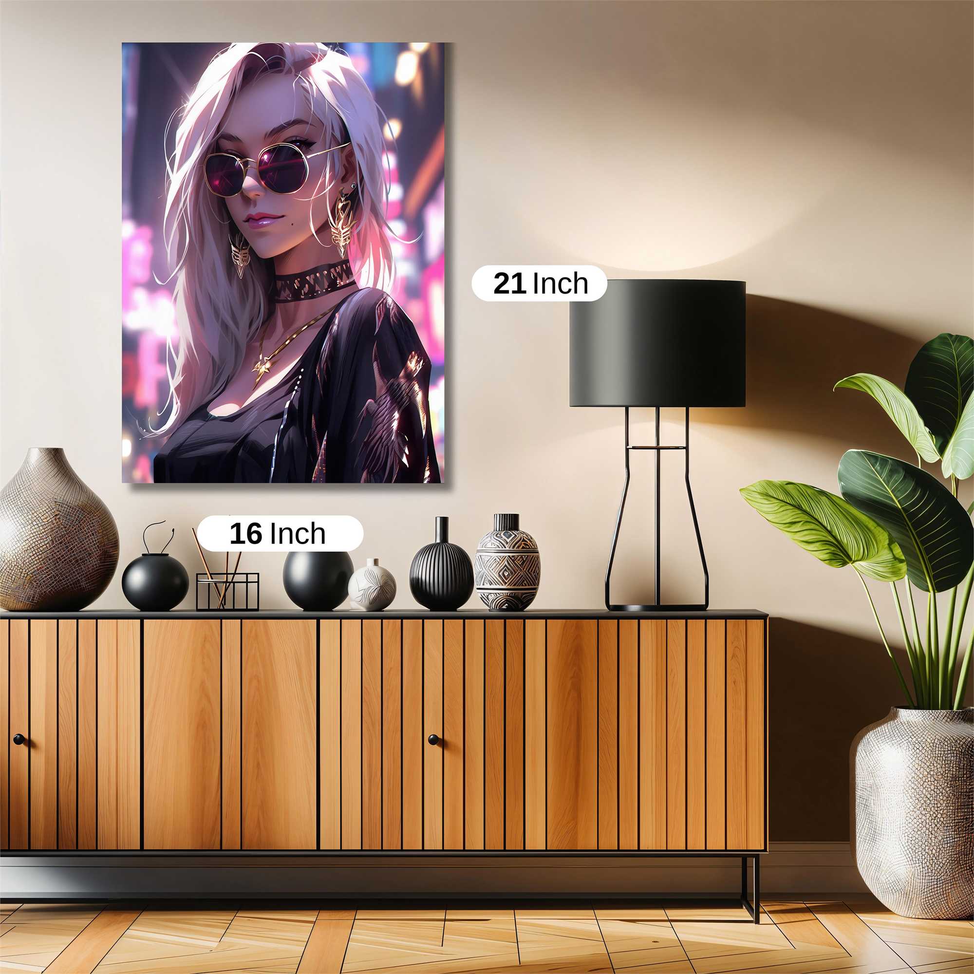 Neon Enigma Safe Wall Magnetic / M