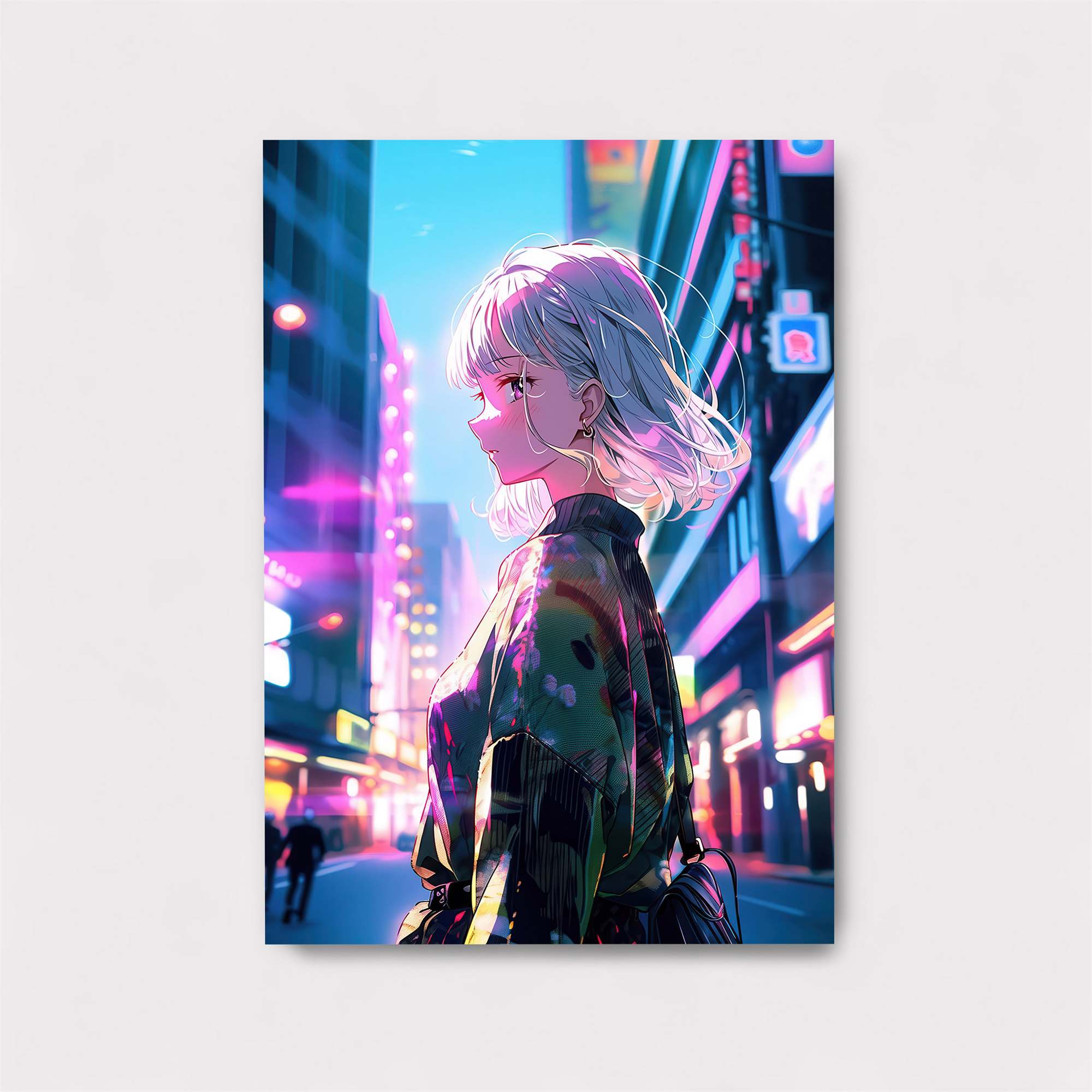 Neon Serenity Safe Wall Magnetic / M