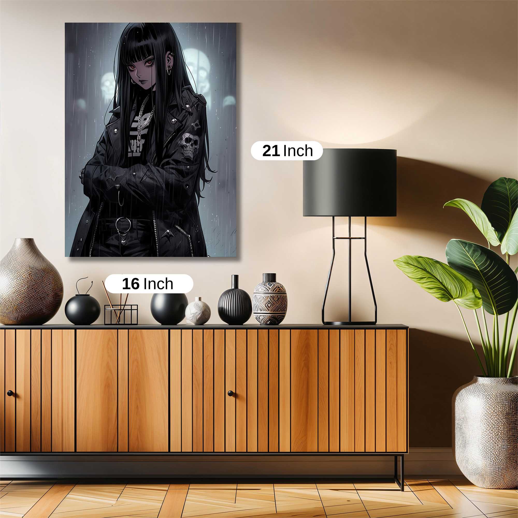 Gothic Rebel Safe Wall Magnetic / M