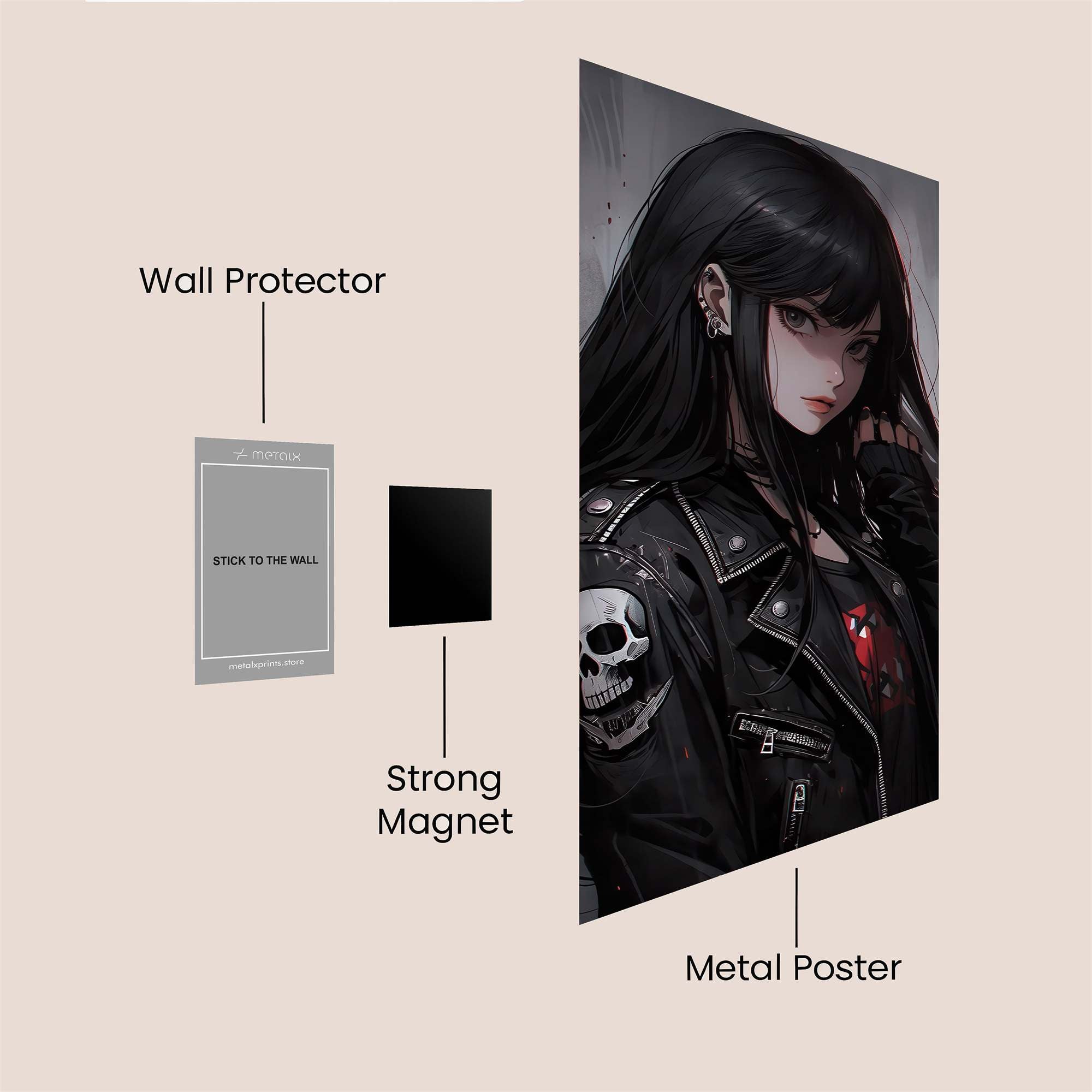 Raven Enigma Safe Wall Magnetic / M