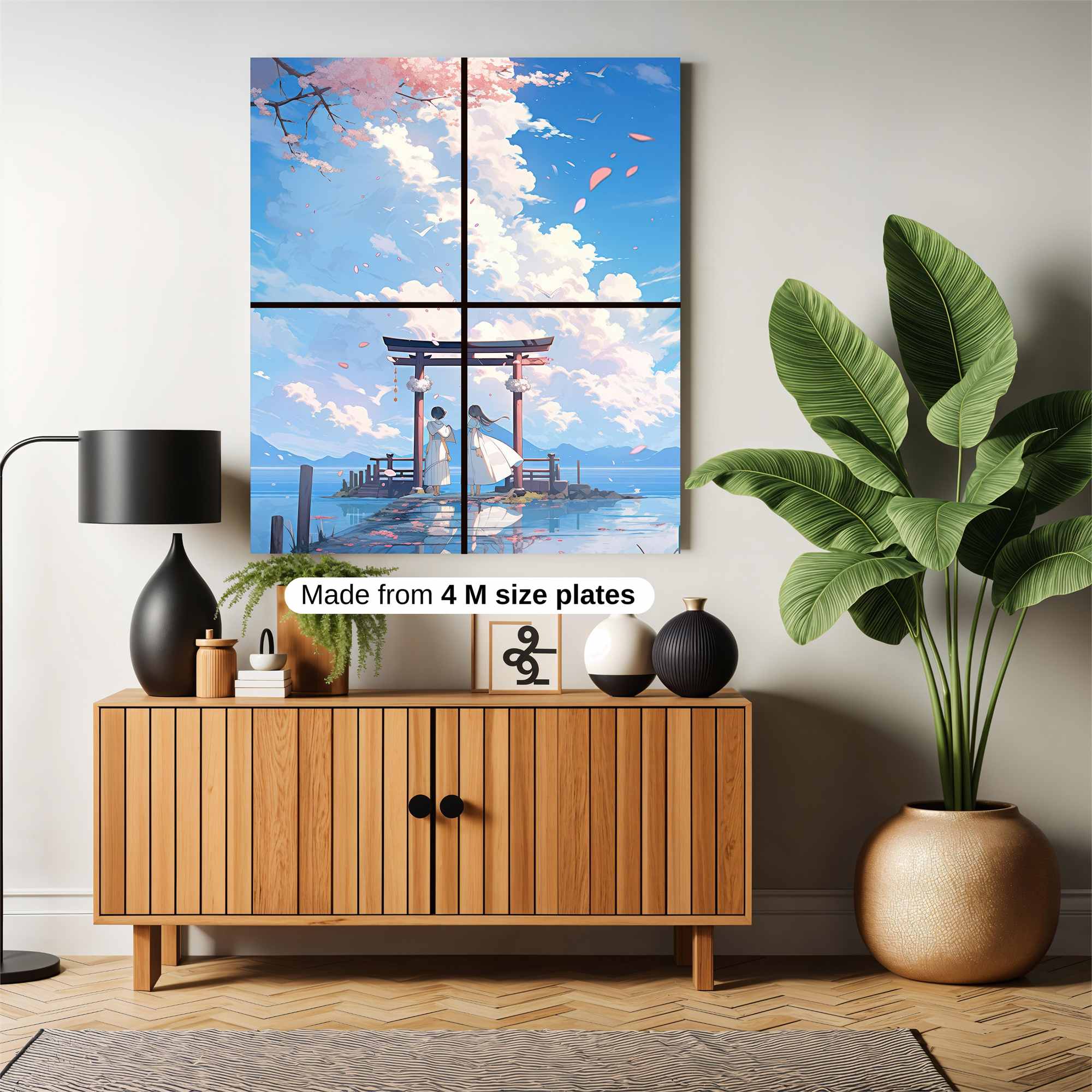 Sakura Serenity Safe Wall Magnetic / M