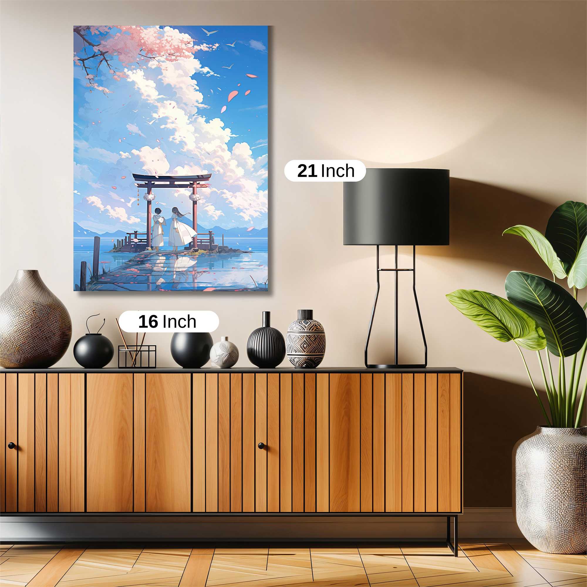 Sakura Serenity Safe Wall Magnetic / M