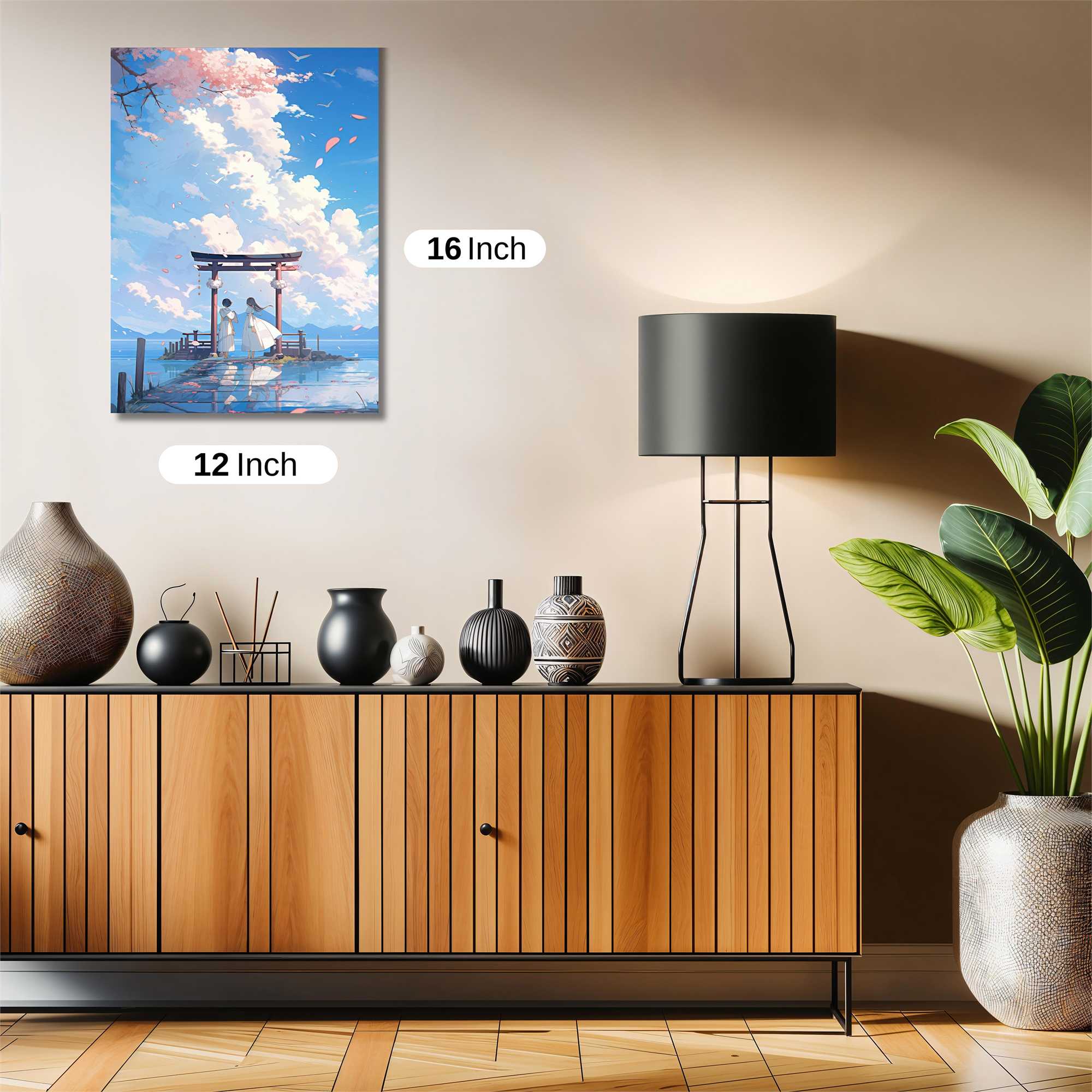 Sakura Serenity Safe Wall Magnetic / M