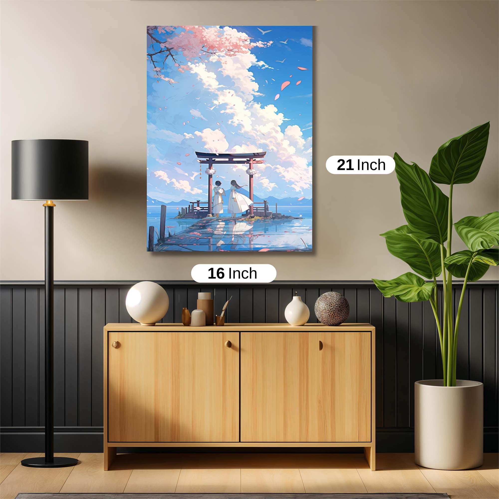 Sakura Serenity Safe Wall Magnetic / M