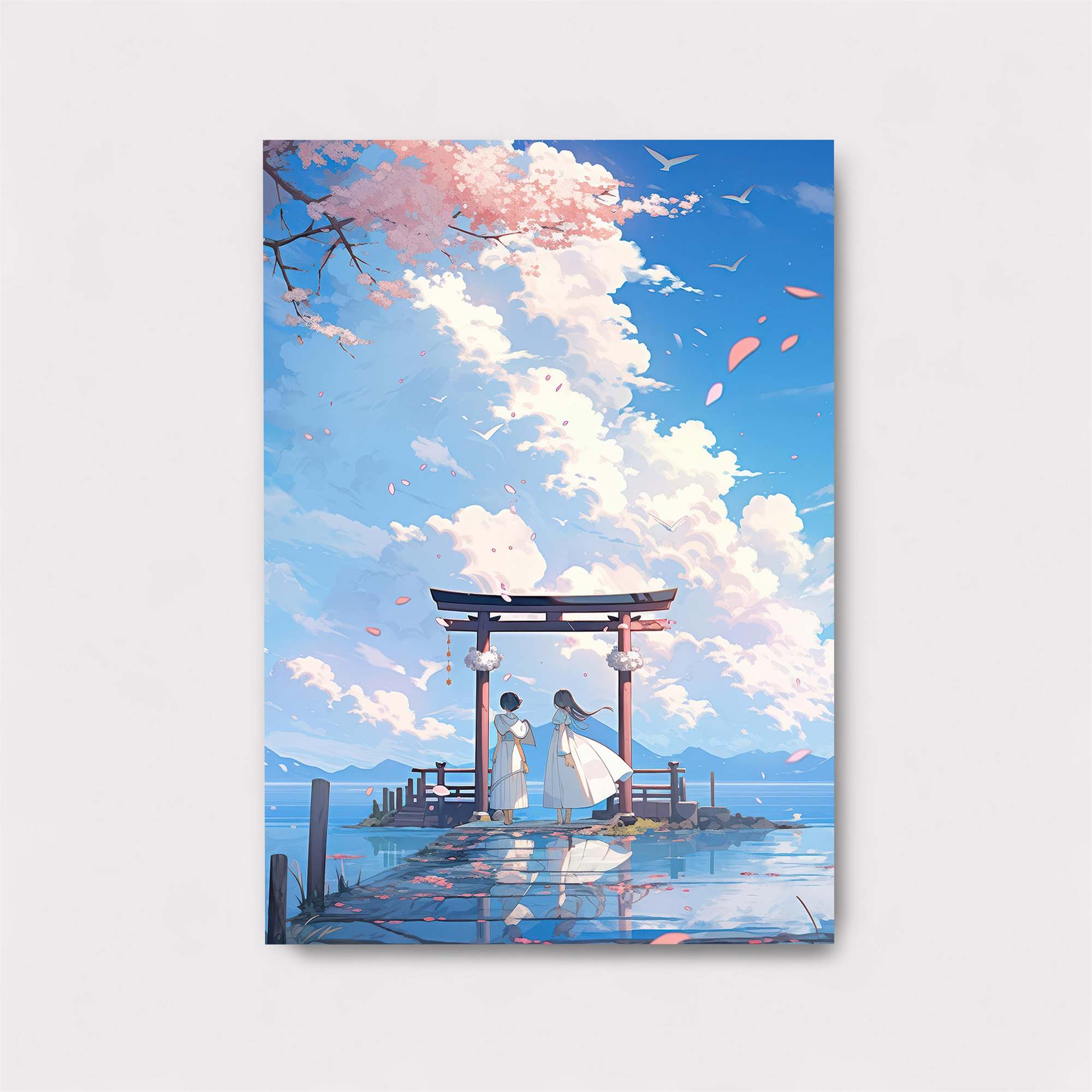 Sakura Serenity Safe Wall Magnetic / M