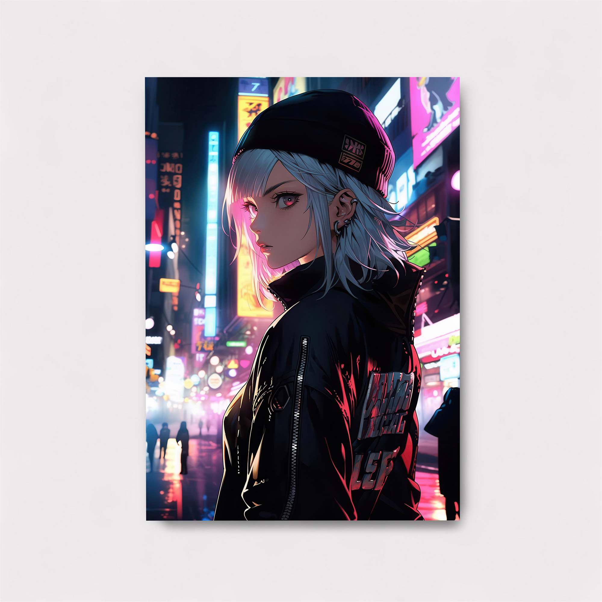 Cyberpunk Reverie Safe Wall Magnetic / M