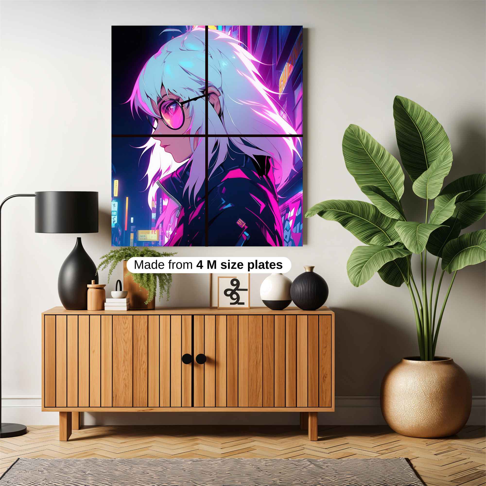 Cyber Enigma Safe Wall Magnetic / M