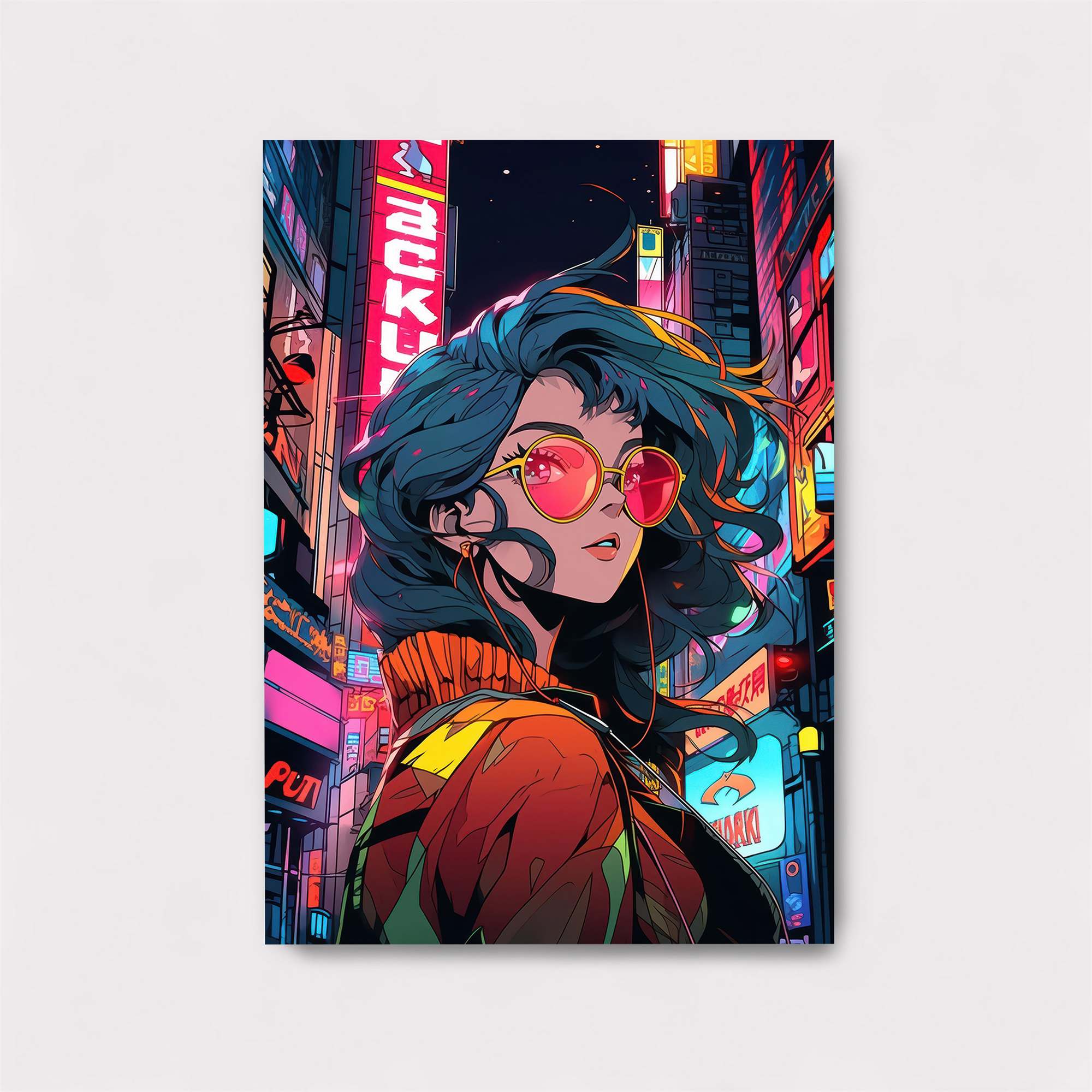 Cyberpunk Dream Safe Wall Magnetic / M