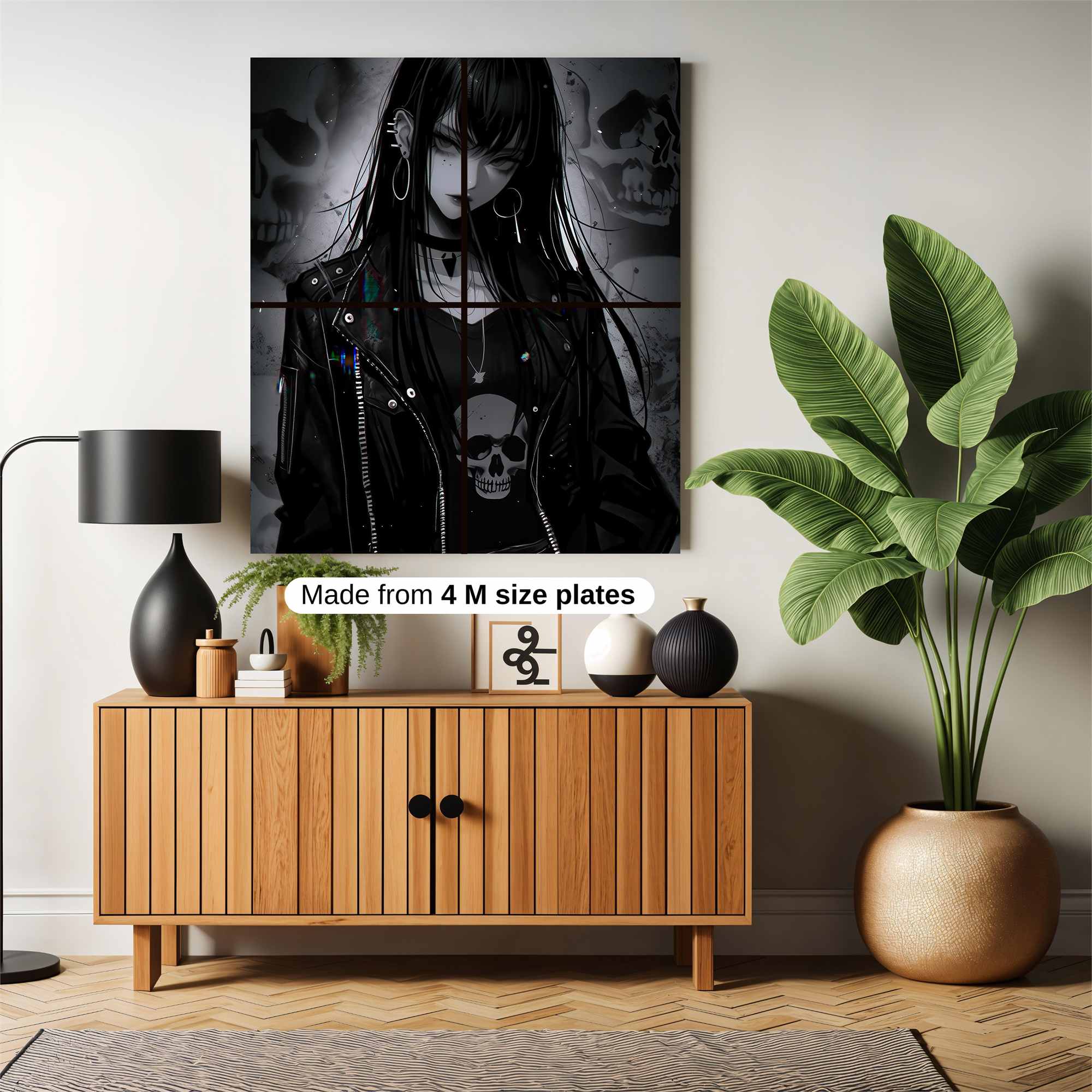 Gothic Elegance Safe Wall Magnetic / M