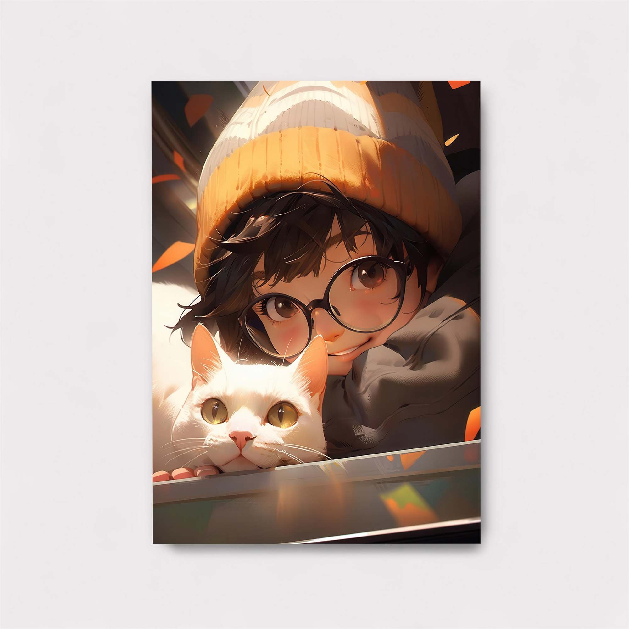 Cat Cozy Safe Wall Magnetic / M