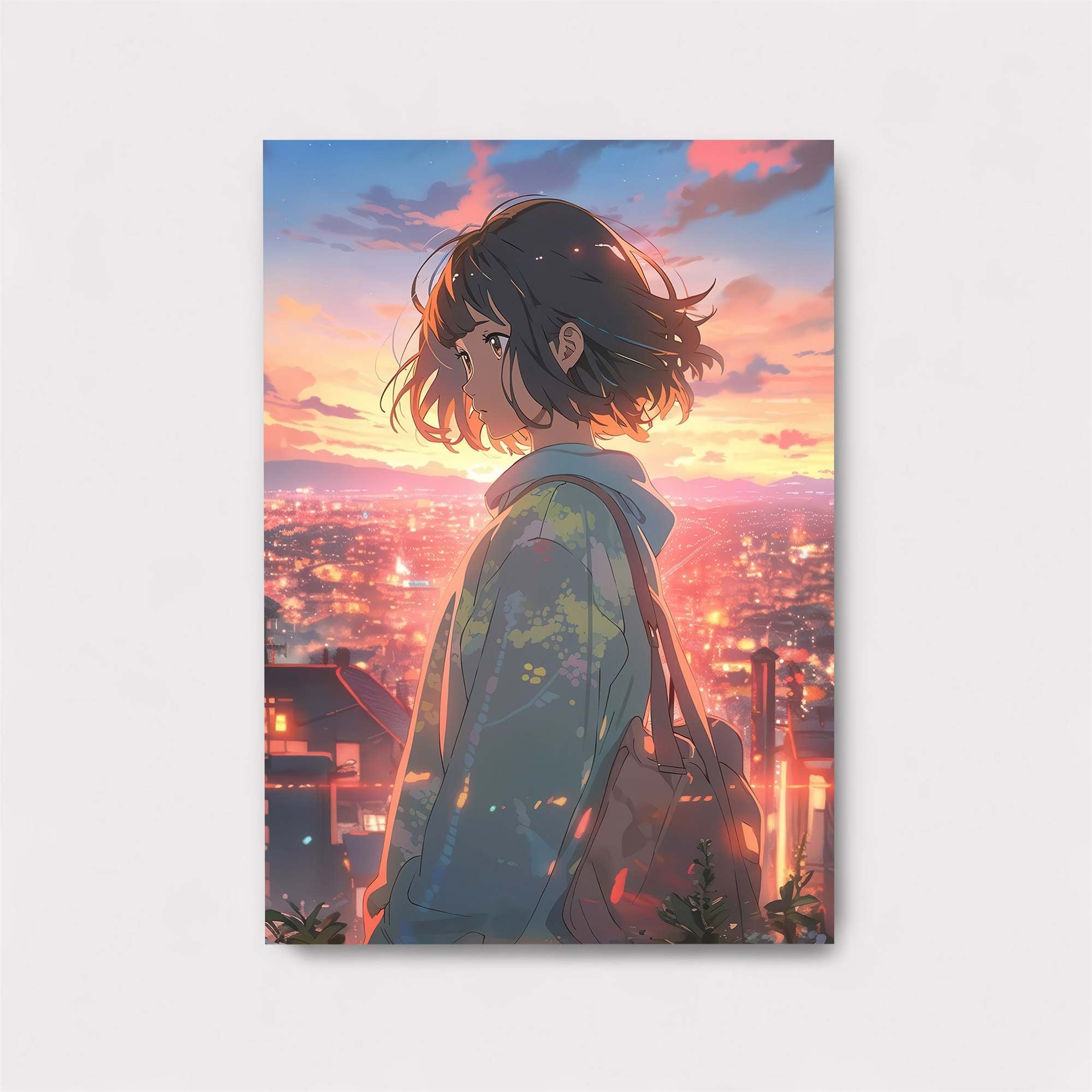 Sunset Solitude Safe Wall Magnetic / M