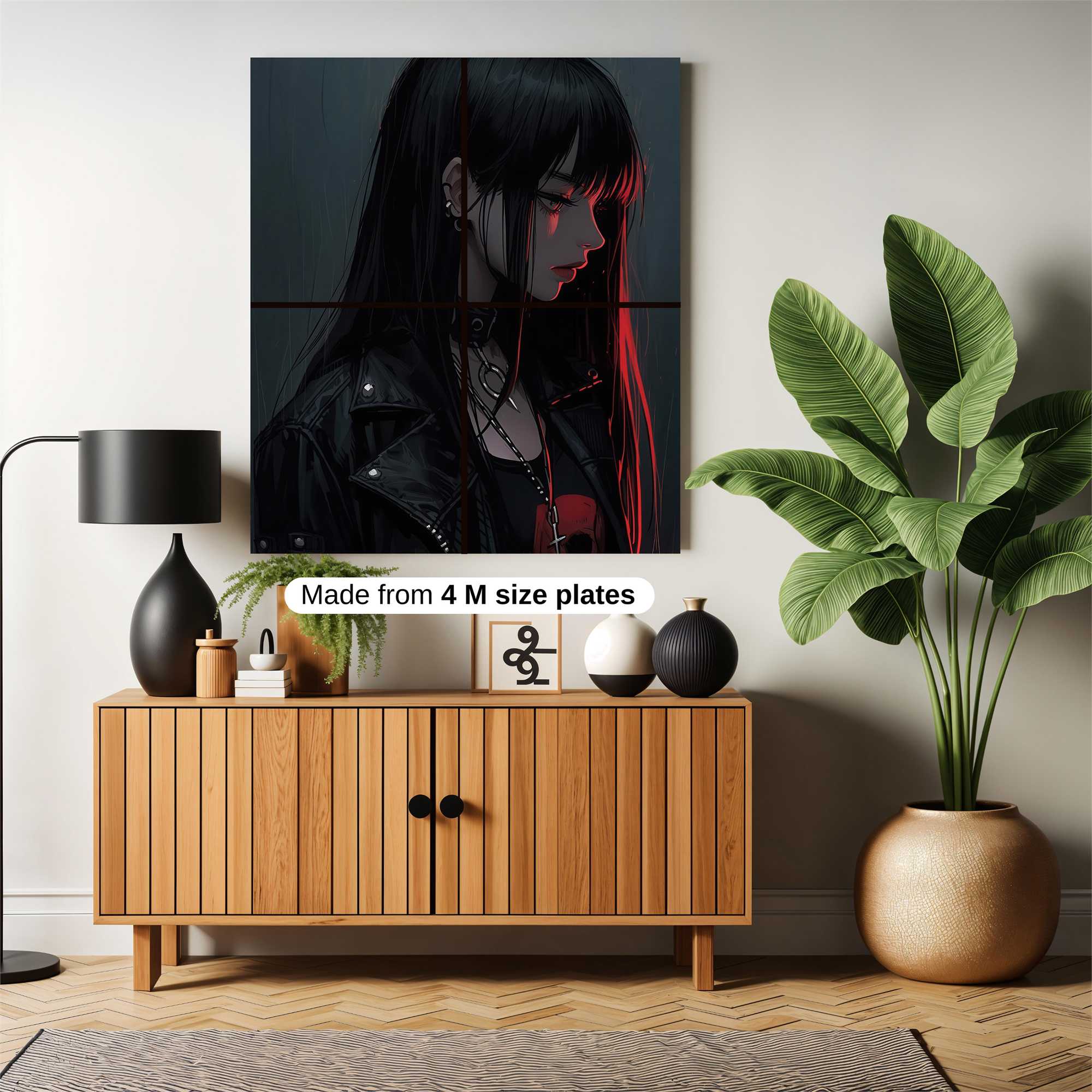 Gothic Melancholy Safe Wall Magnetic / M