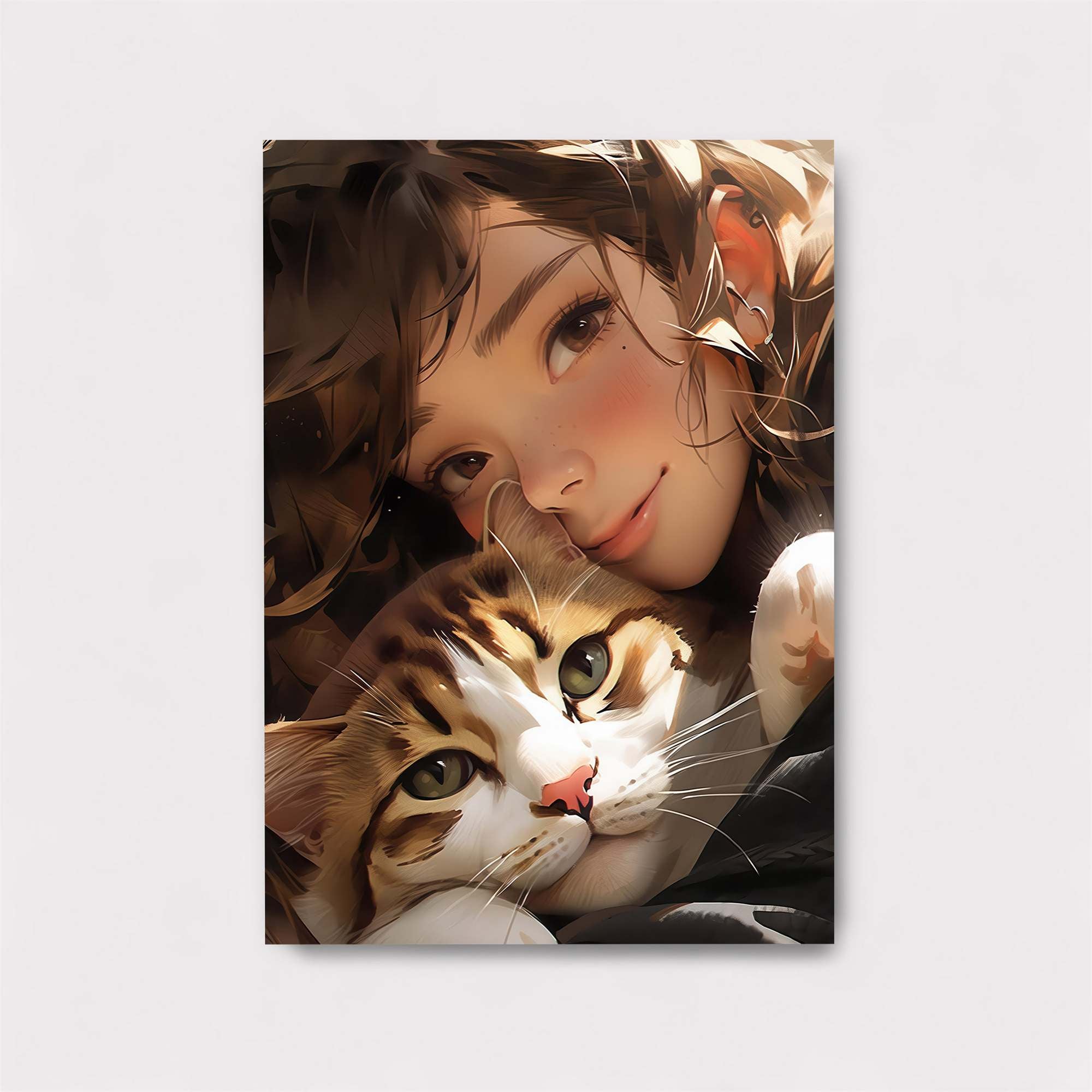 Feline Serenity Safe Wall Magnetic / M