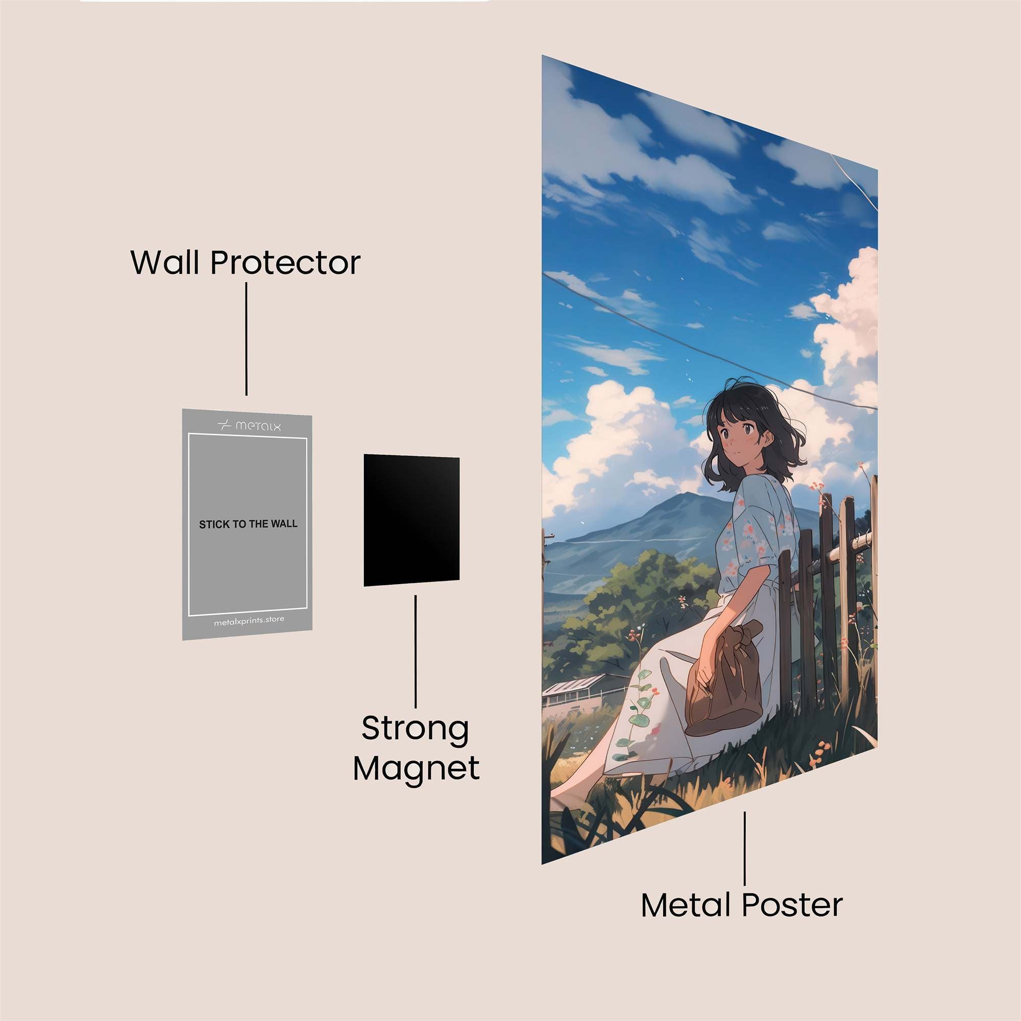 Serenity Whisper Safe Wall Magnetic / M