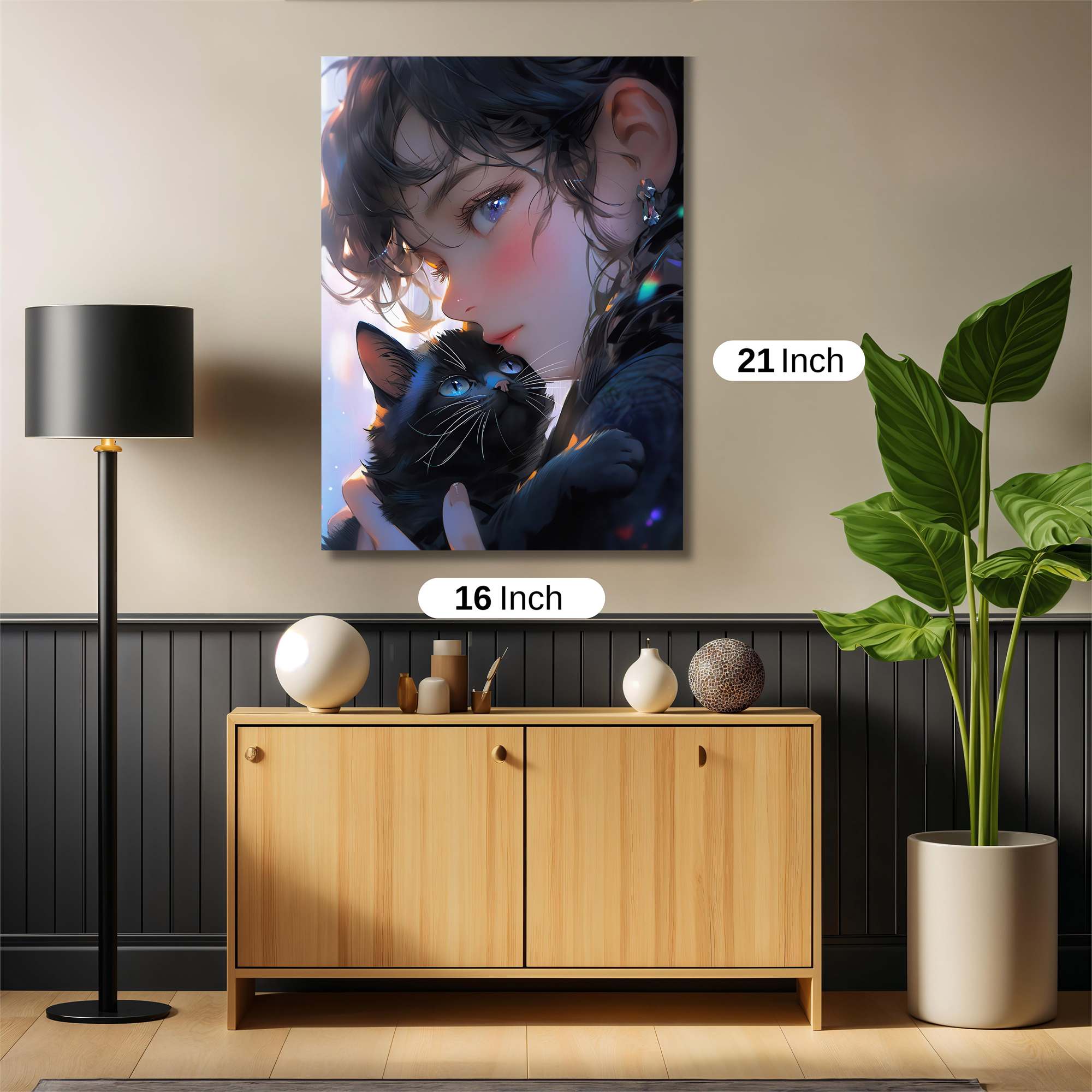 Luna's Serenity Safe Wall Magnetic / M