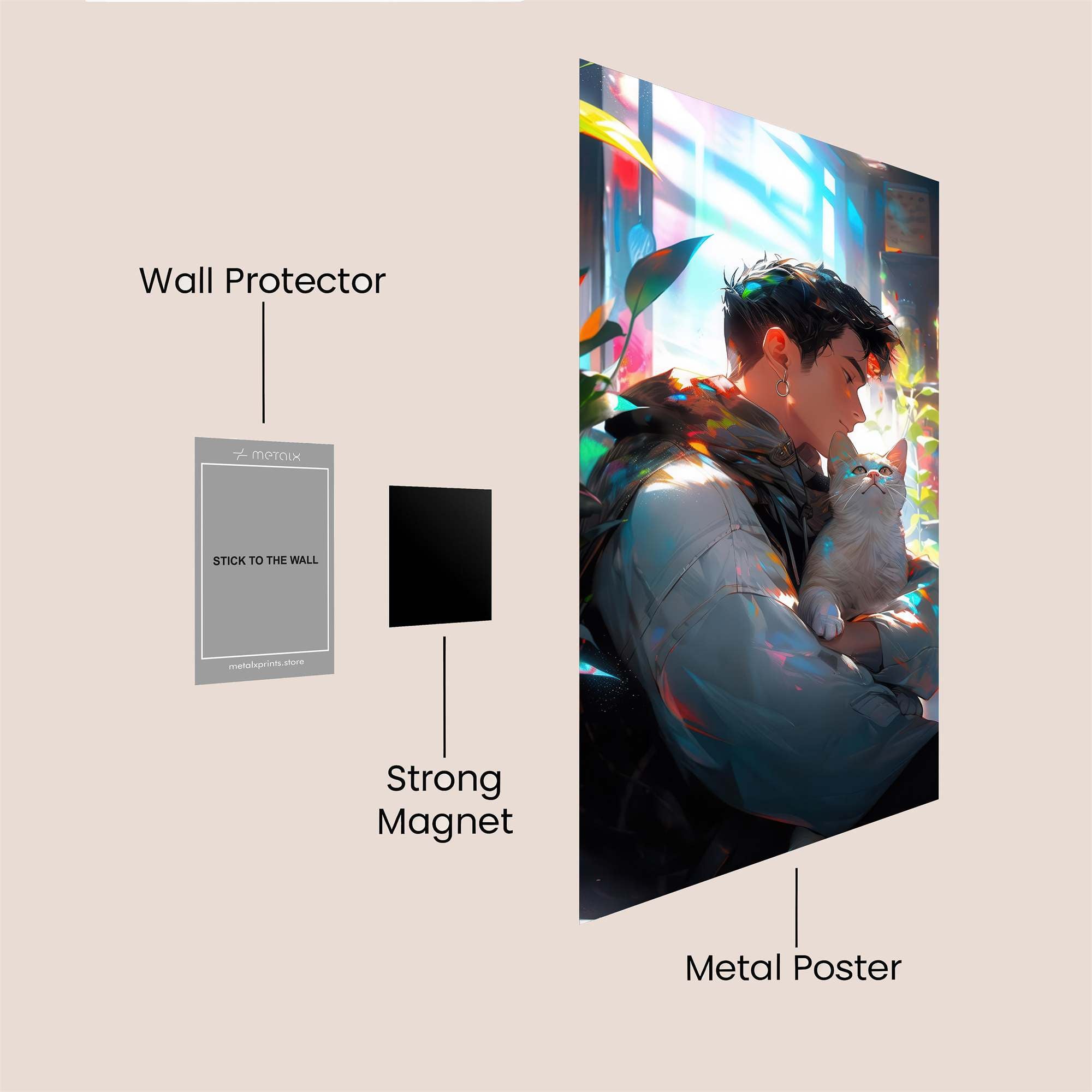 Sunbeam Serenity Safe Wall Magnetic / M