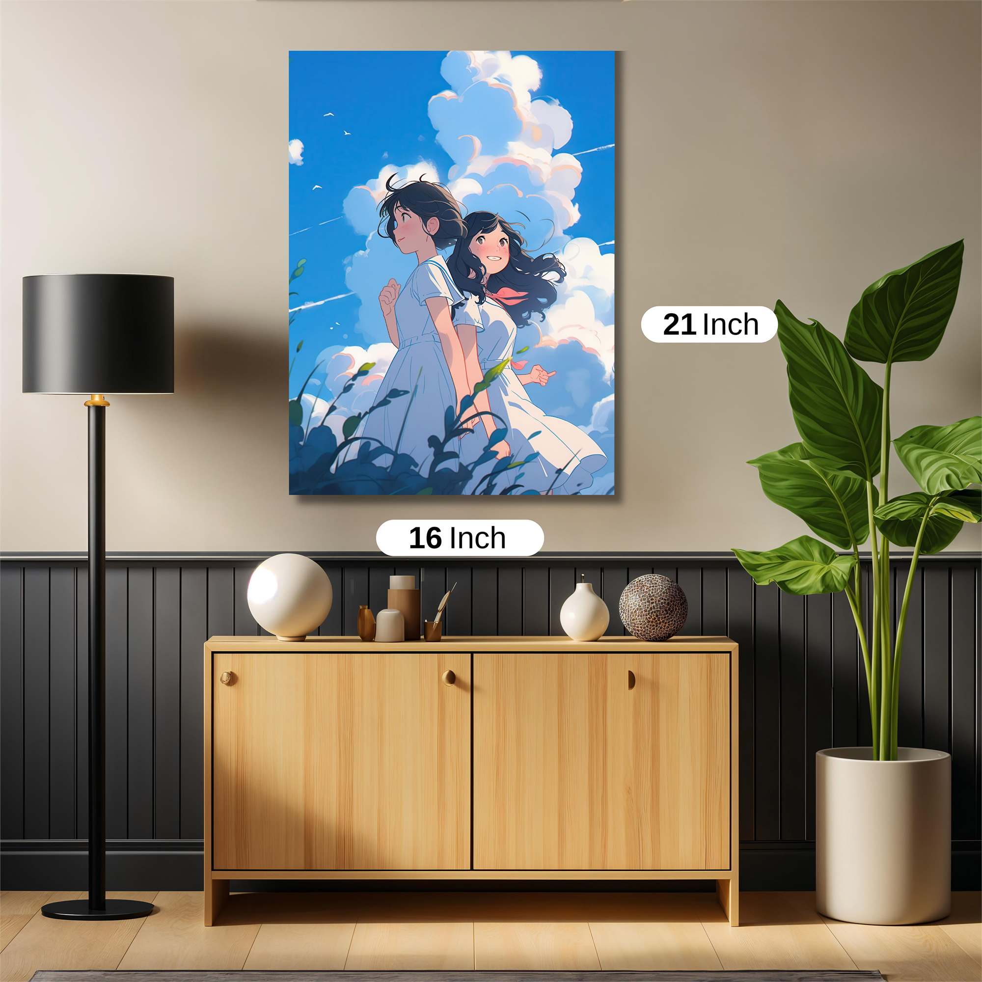 Sisters Serene Safe Wall Magnetic / M