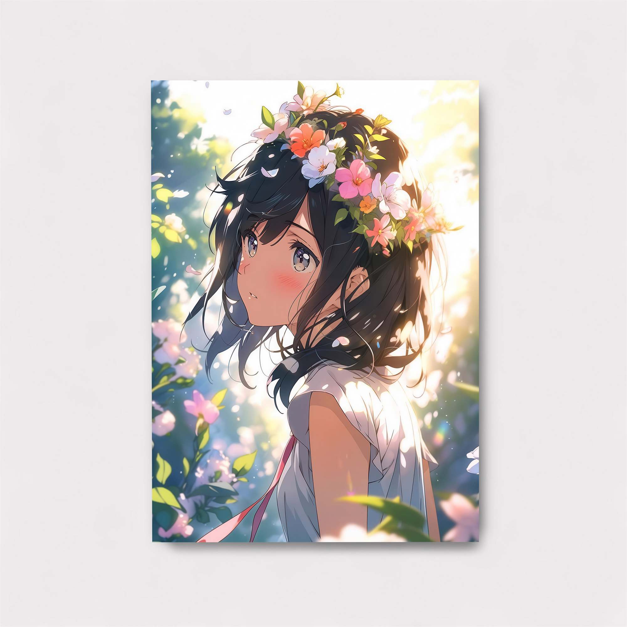 Floral Serenity Safe Wall Magnetic / M