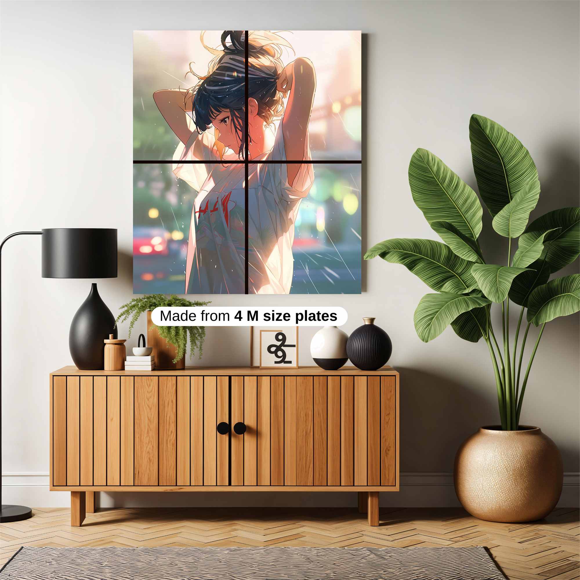 Rain Serenity Safe Wall Magnetic / M