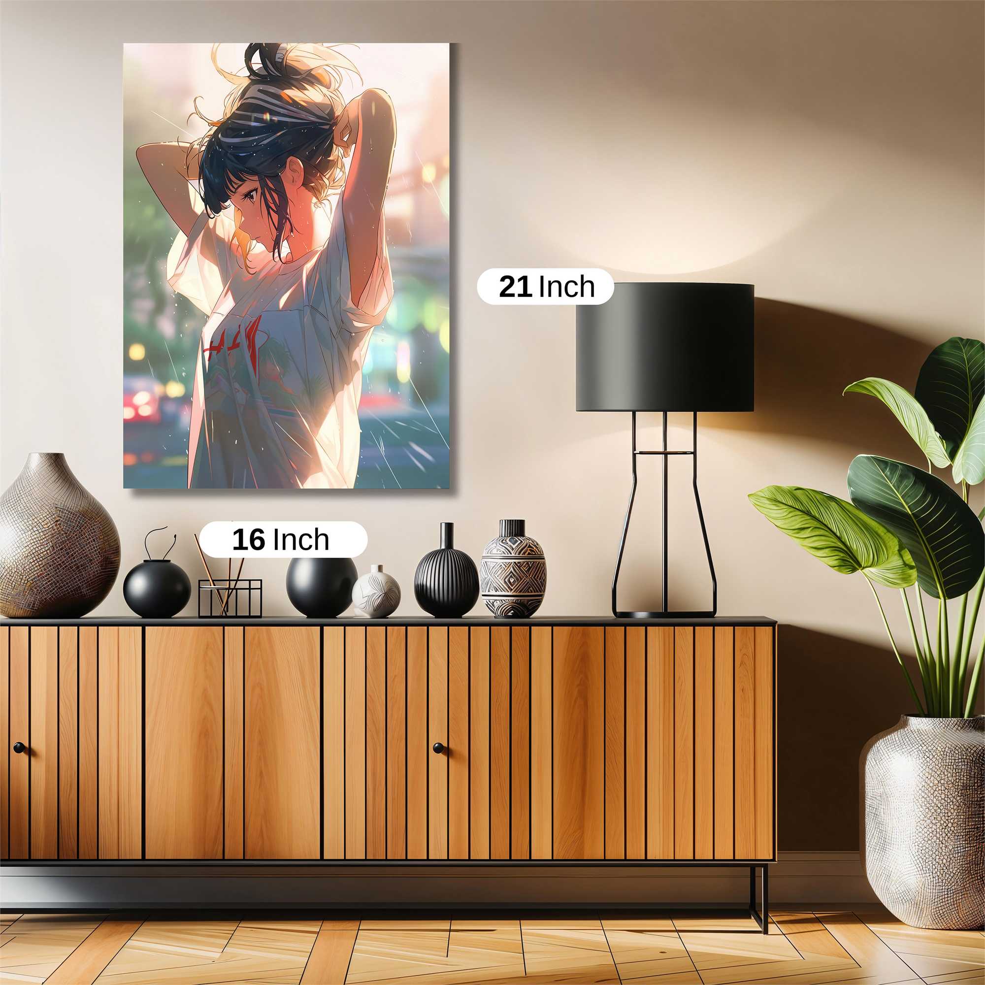 Rain Serenity Safe Wall Magnetic / M