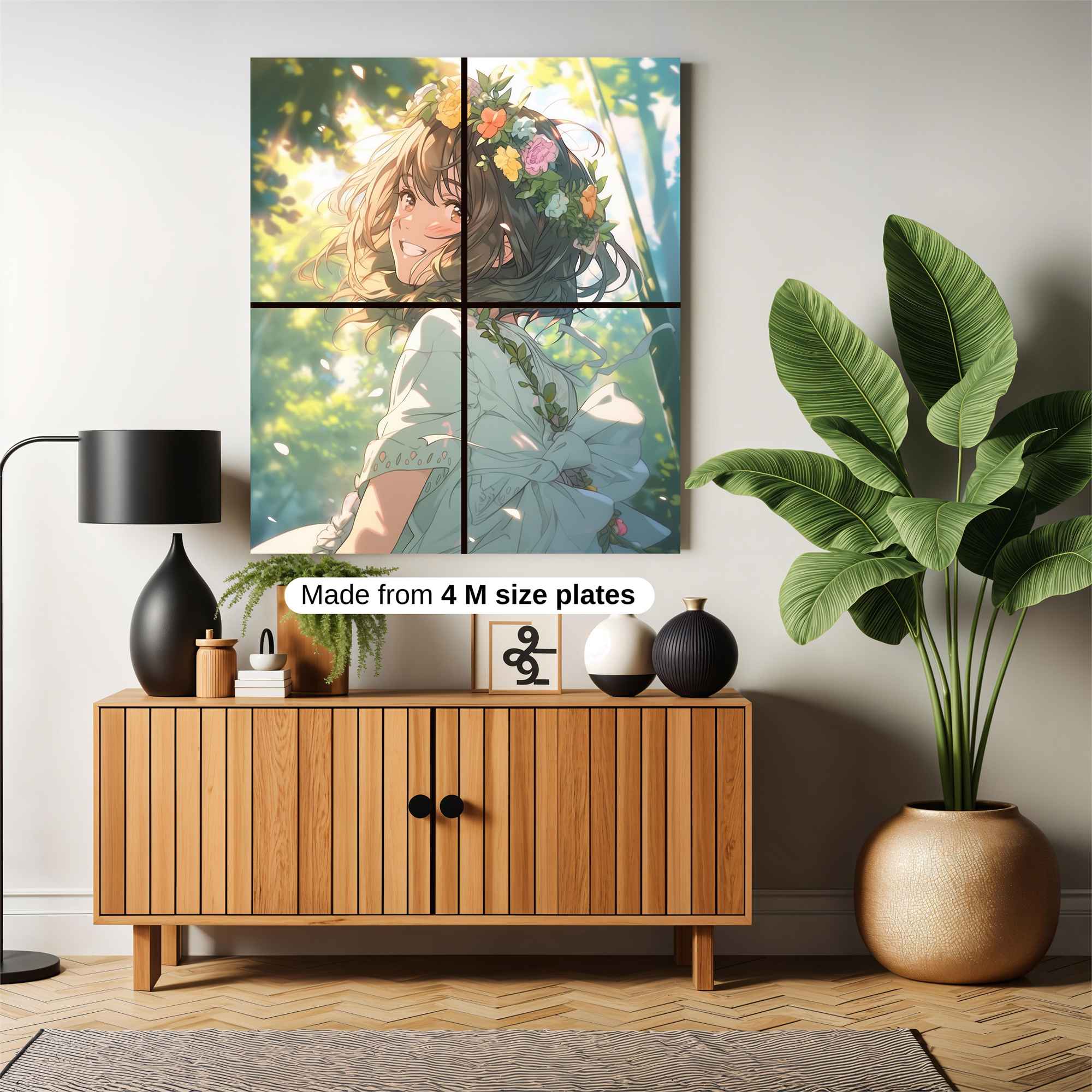 Floral Bliss Safe Wall Magnetic / M